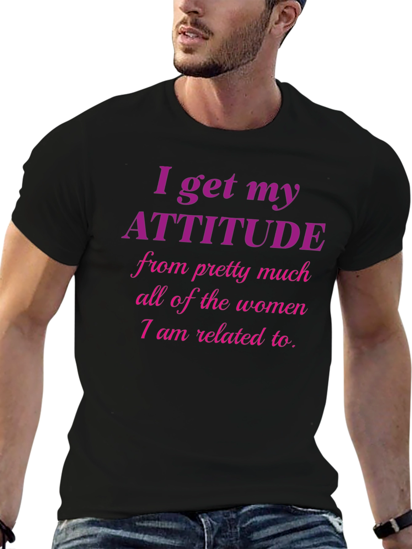Attitude T-Shirt - Humorous Women Related To Tee