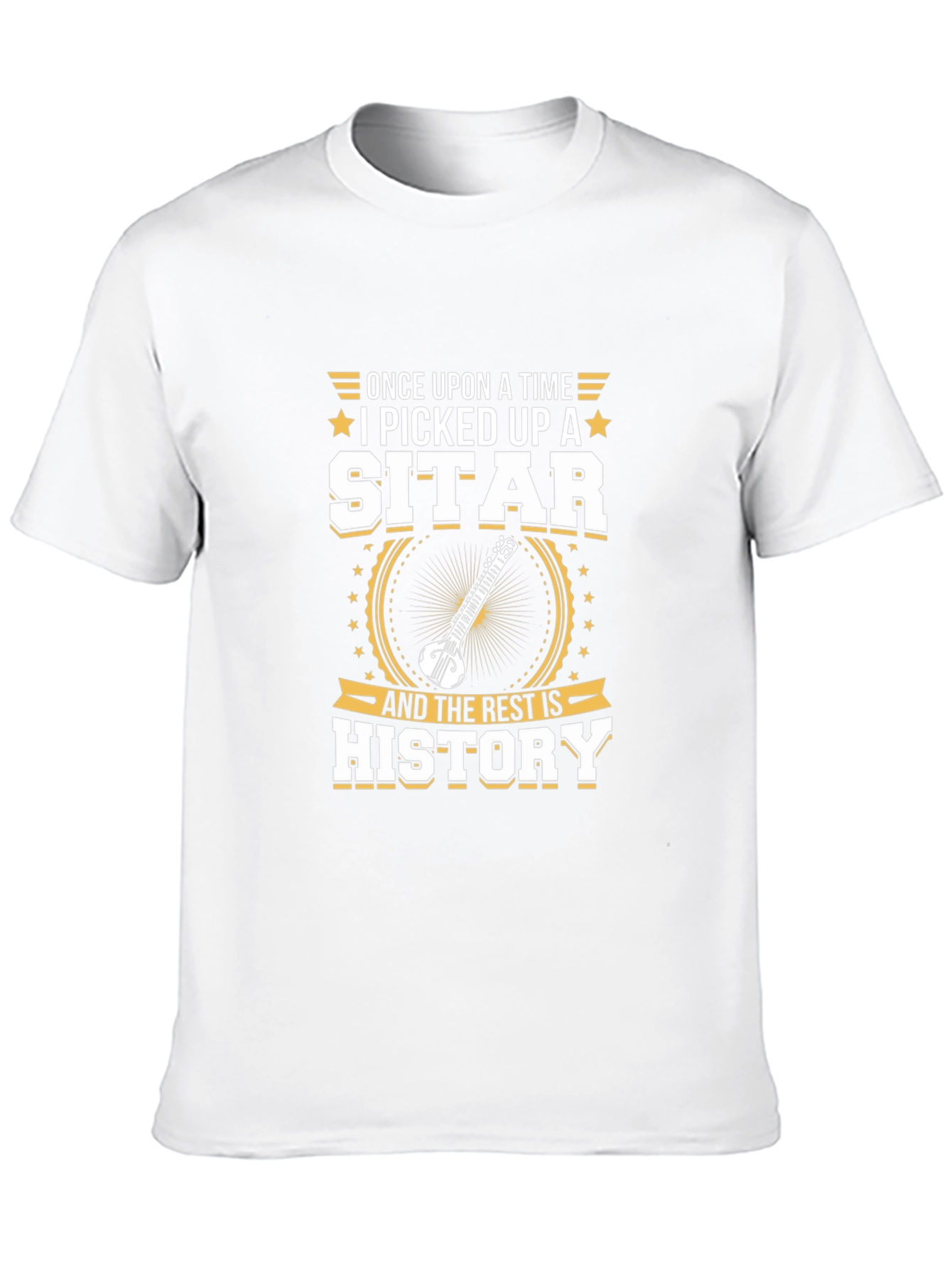 Sitar Musician Graphic Tee - Once Upon A Time