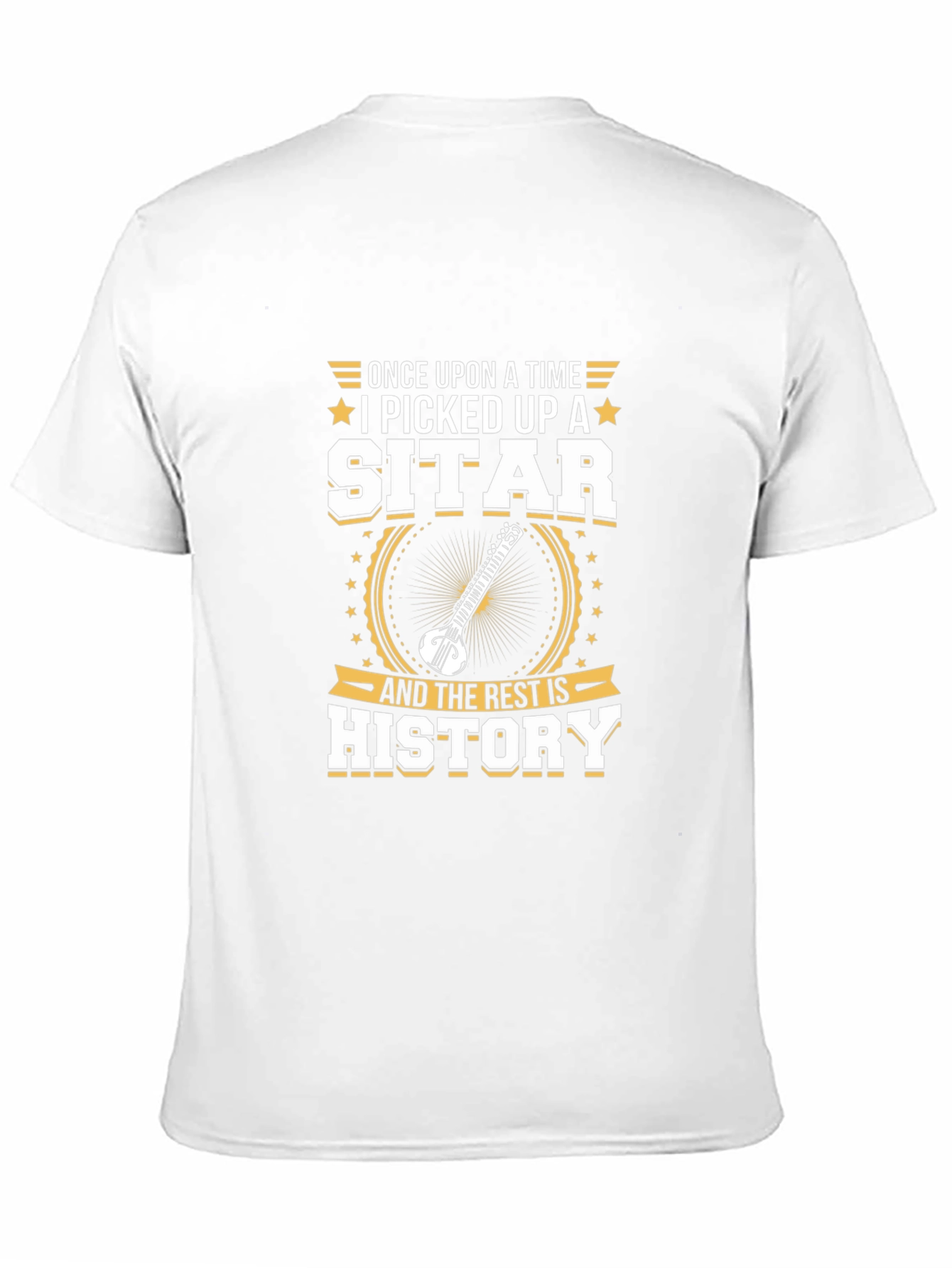 Sitar Musician Graphic Tee - Once Upon A Time