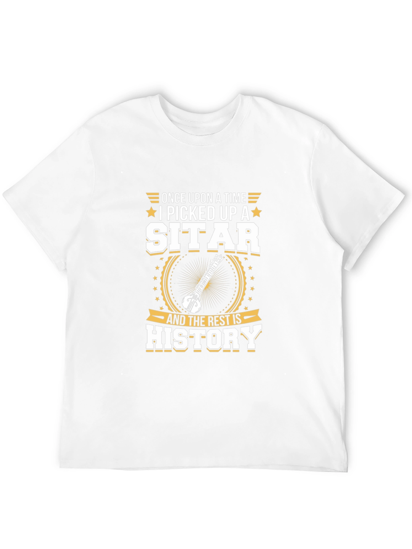 Sitar Musician Graphic Tee - Once Upon A Time