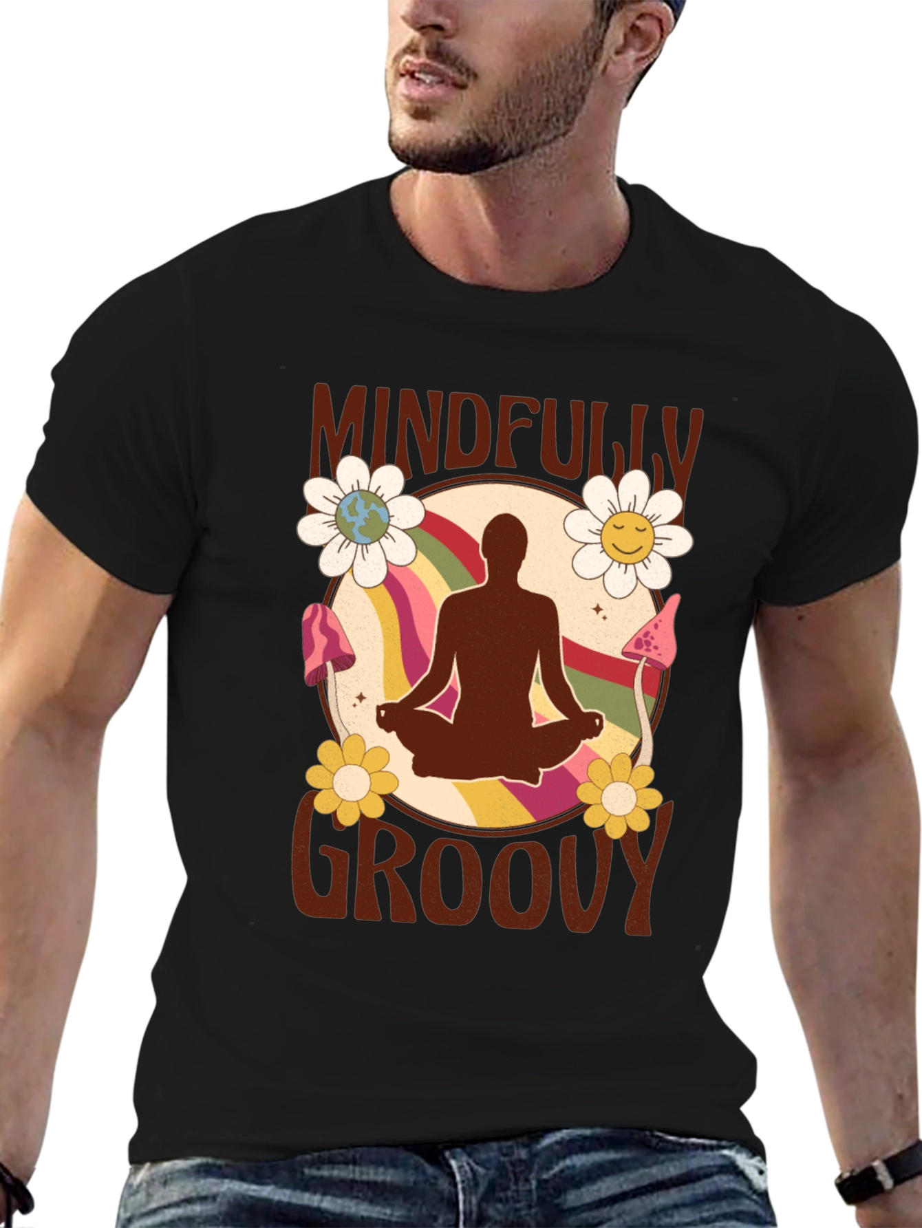 Mindfully Groovy Graphic Tee
