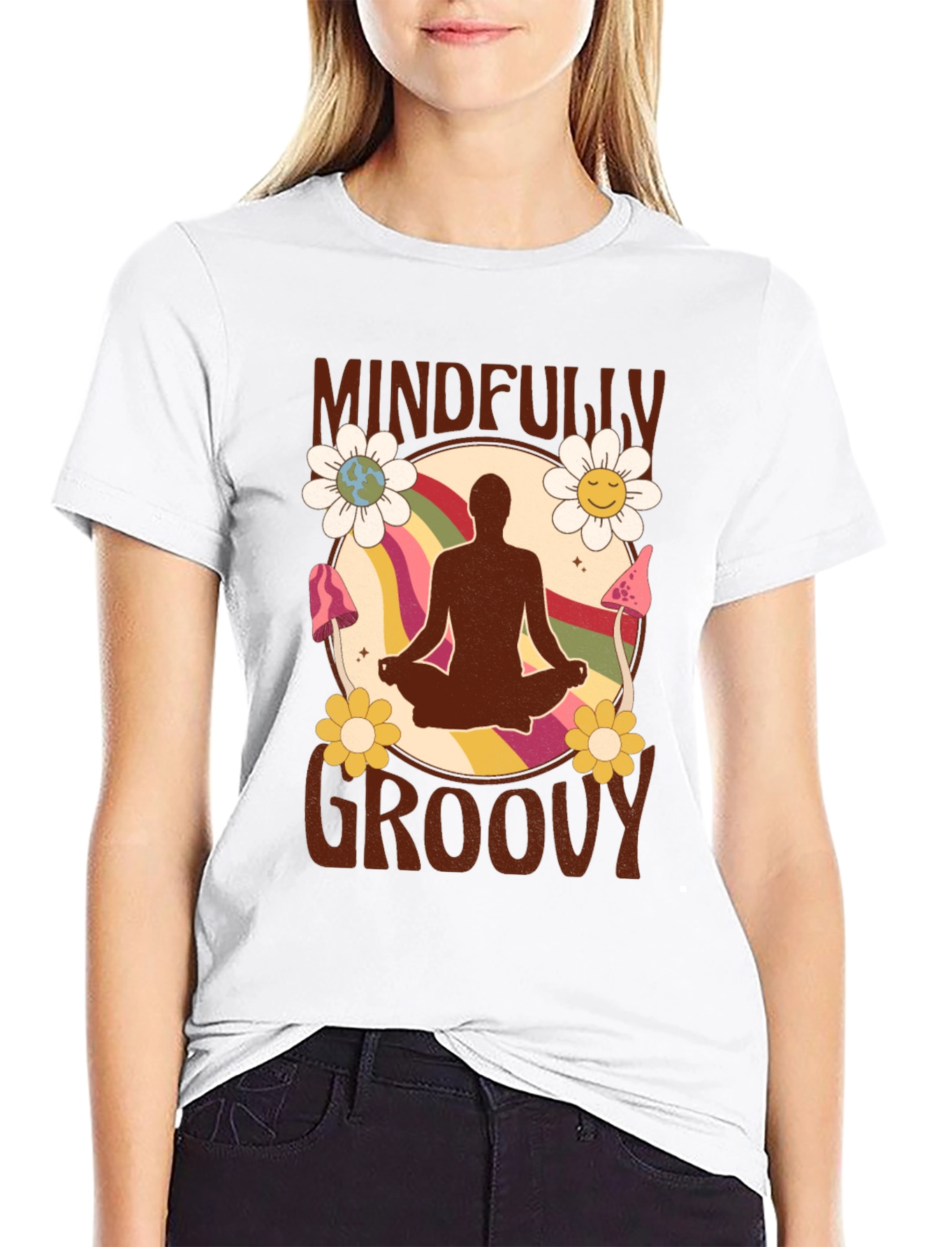 Mindfully Groovy Graphic Tee
