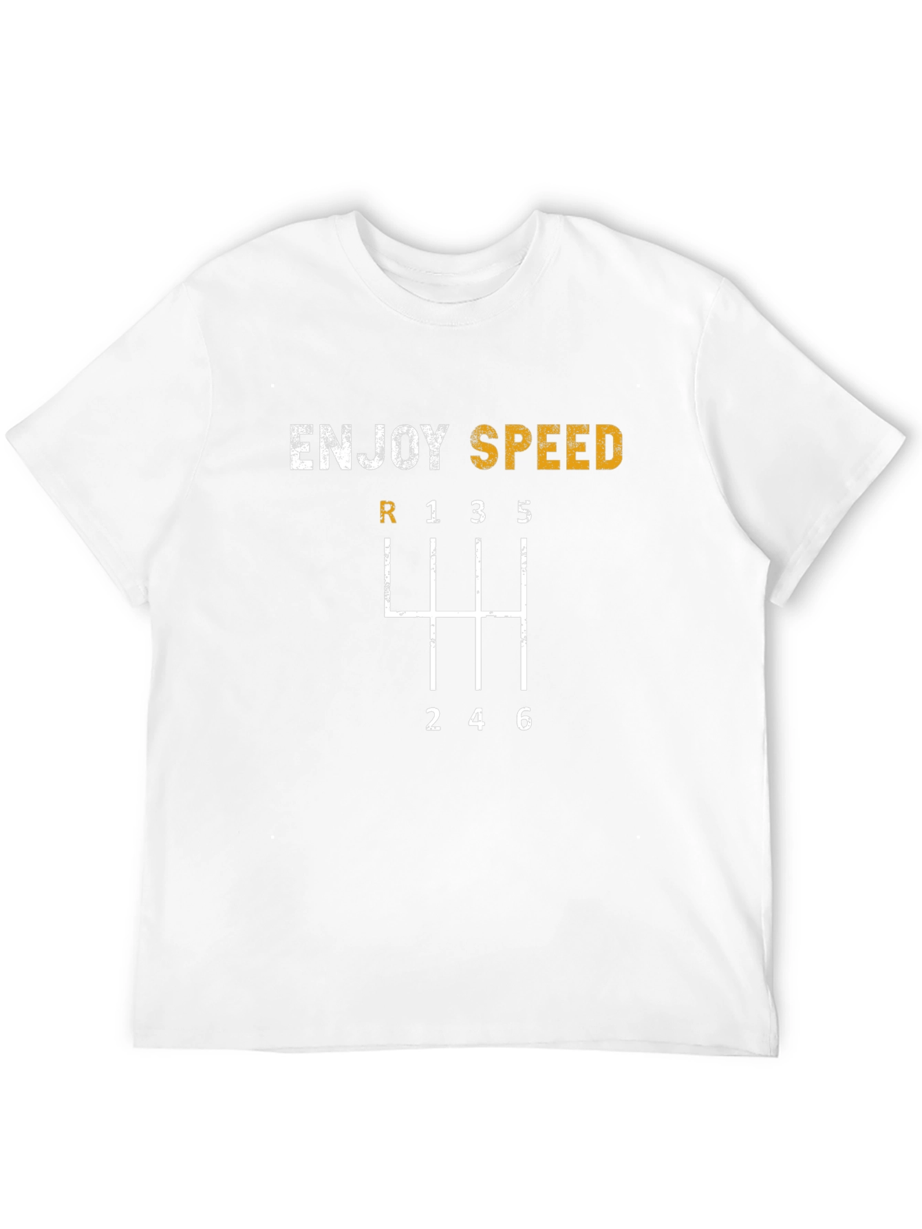 Enjoy Speed T-Shirt - Gear Shift Design