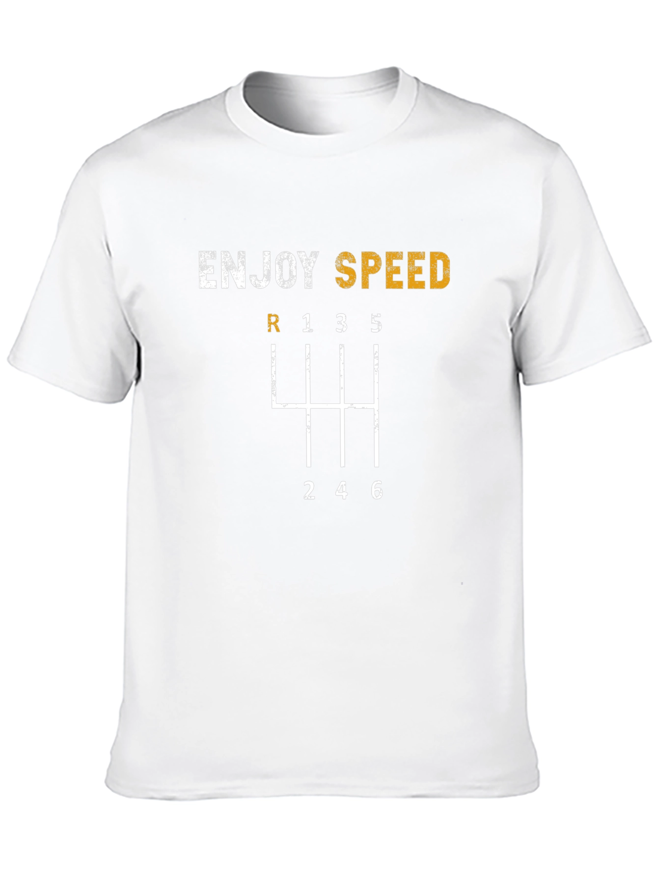 Enjoy Speed T-Shirt - Gear Shift Design