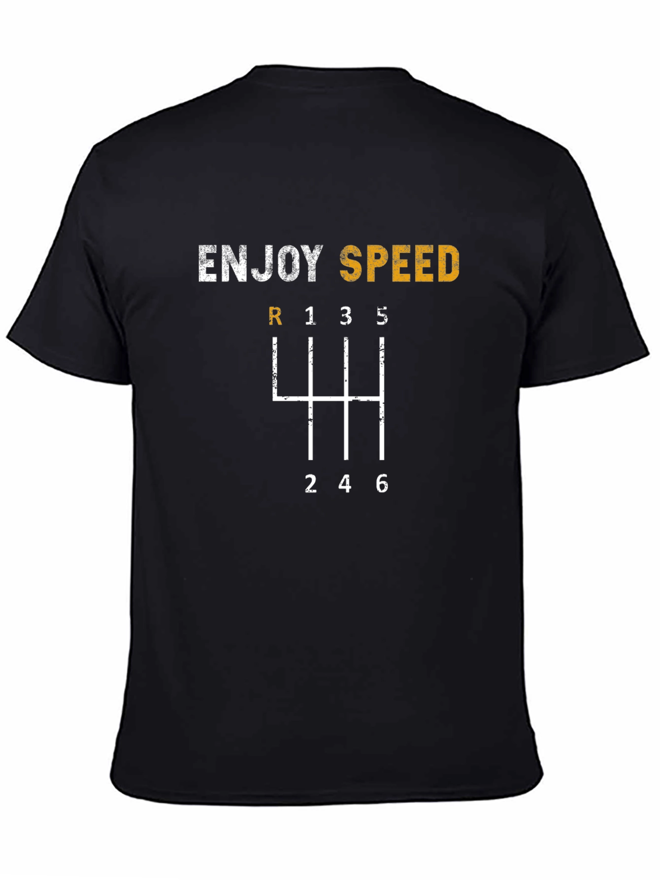 Enjoy Speed T-Shirt - Gear Shift Design