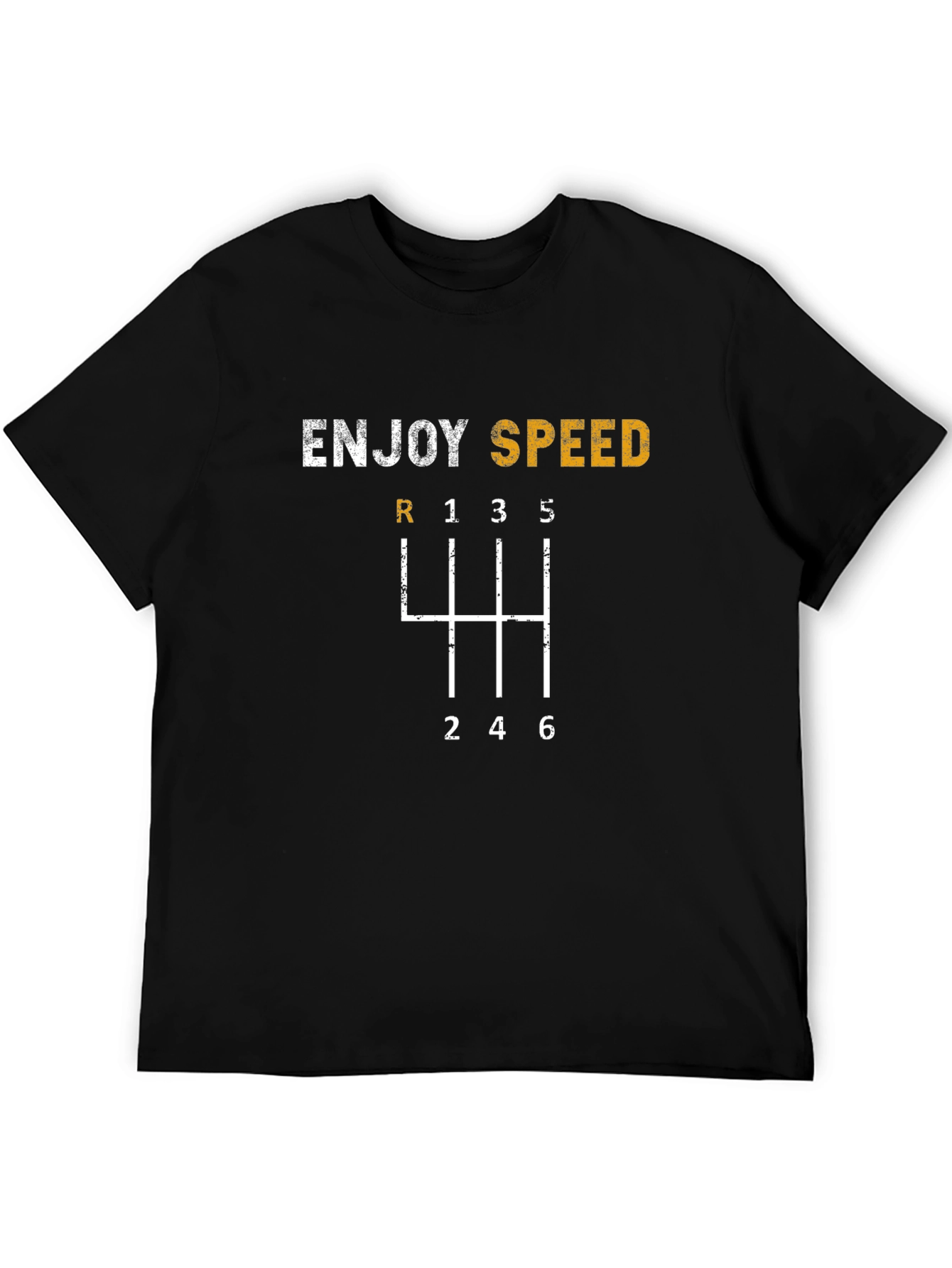 Enjoy Speed T-Shirt - Gear Shift Design