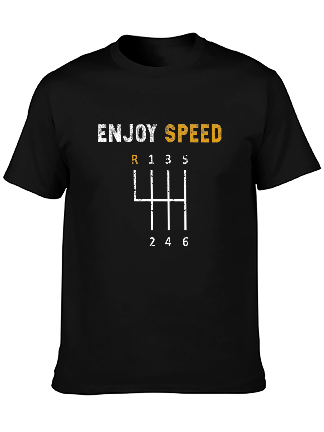 Enjoy Speed T-Shirt - Gear Shift Design