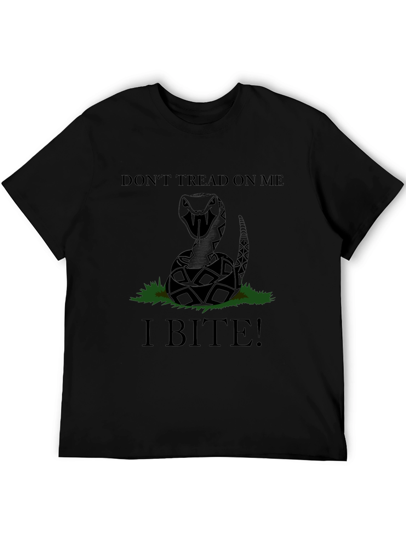 Dont Tread On Me Snake Graphic Tee - Bite!