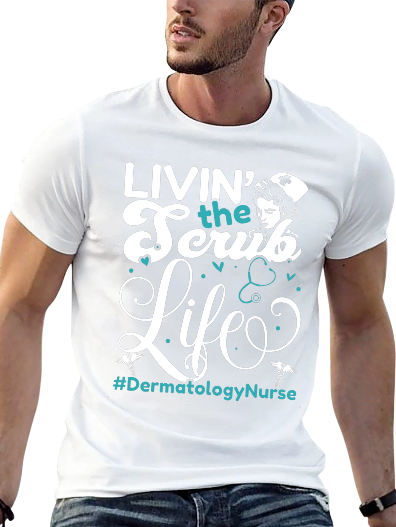 Livin the Scrub Life Nurse T-Shirt