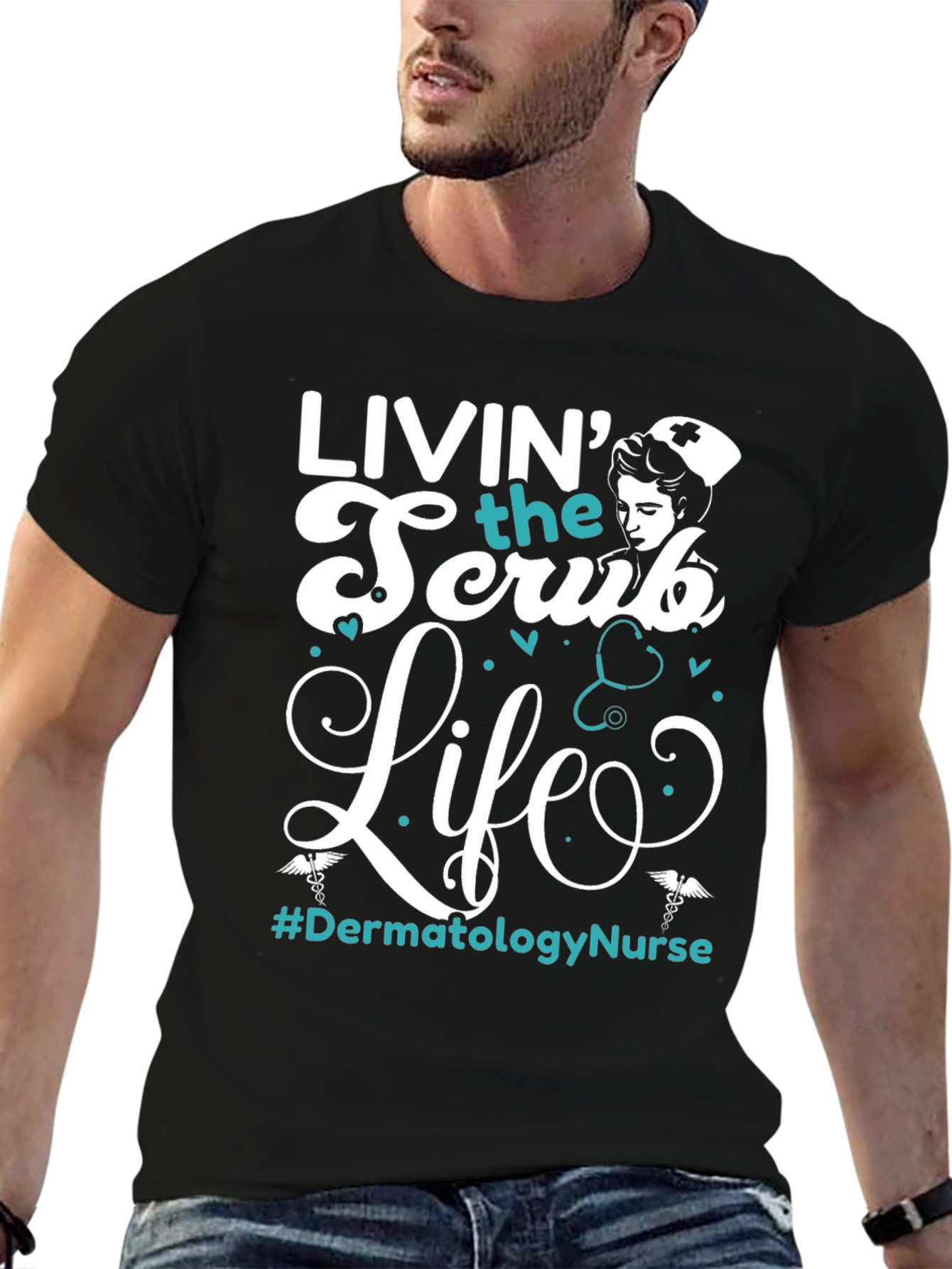 Livin the Scrub Life Nurse T-Shirt