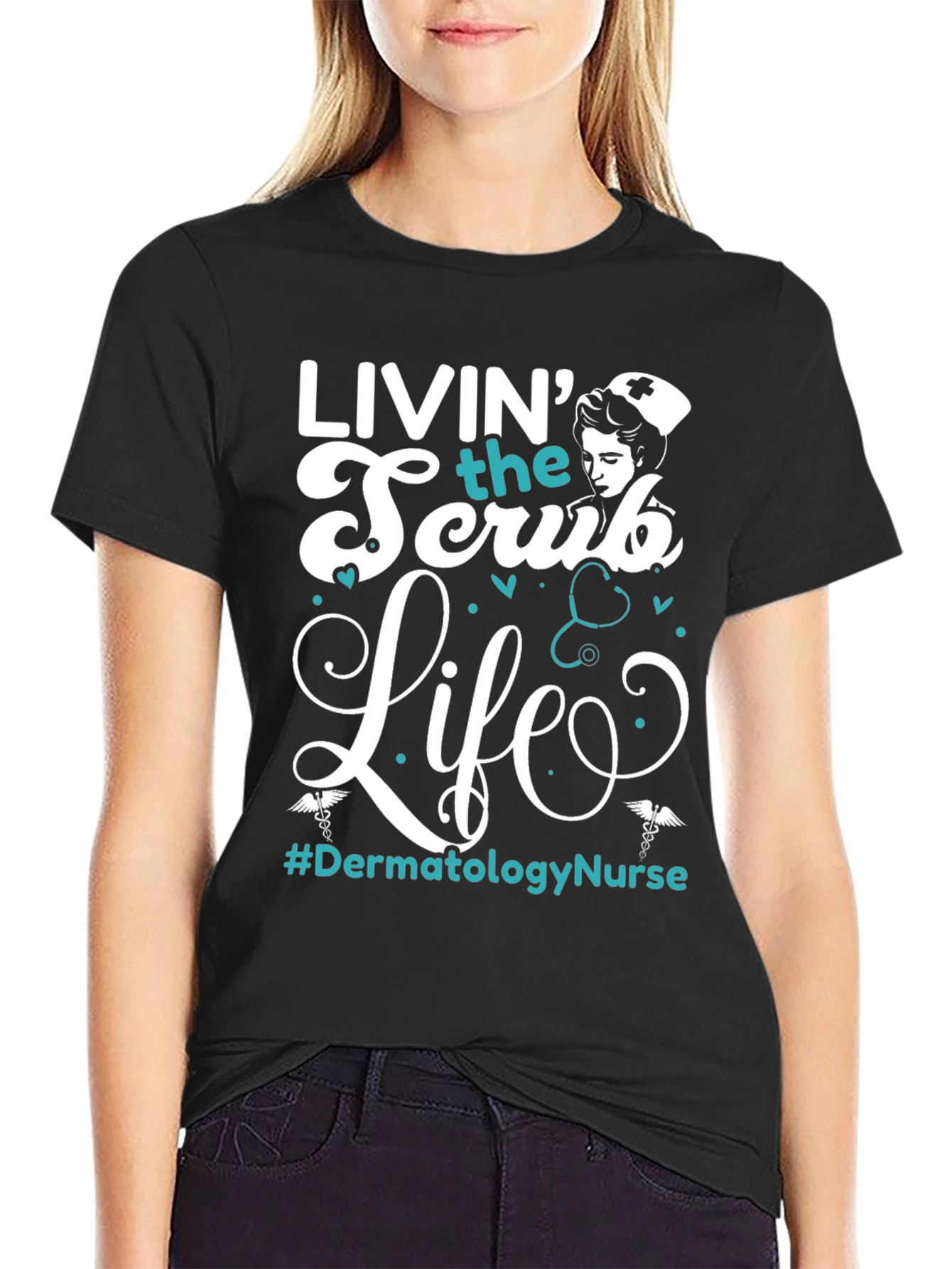 Livin the Scrub Life Nurse T-Shirt