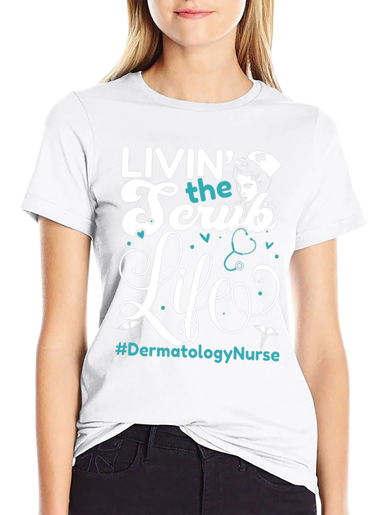 Livin the Scrub Life Nurse T-Shirt