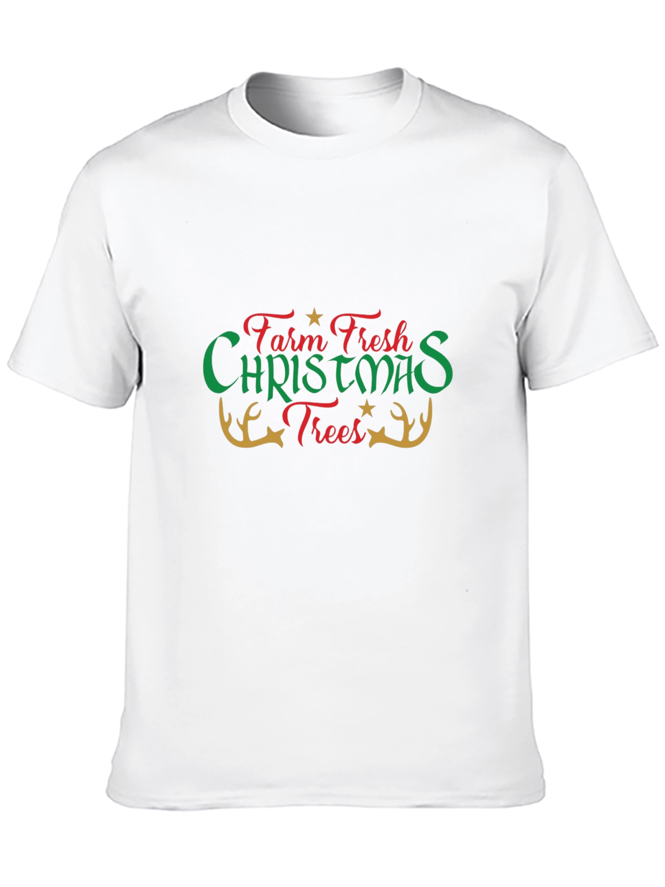 Farm Fresh Christmas Trees Graphic Tee