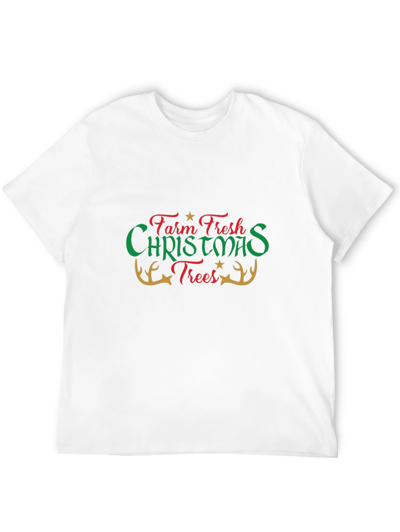 Farm Fresh Christmas Trees Graphic Tee