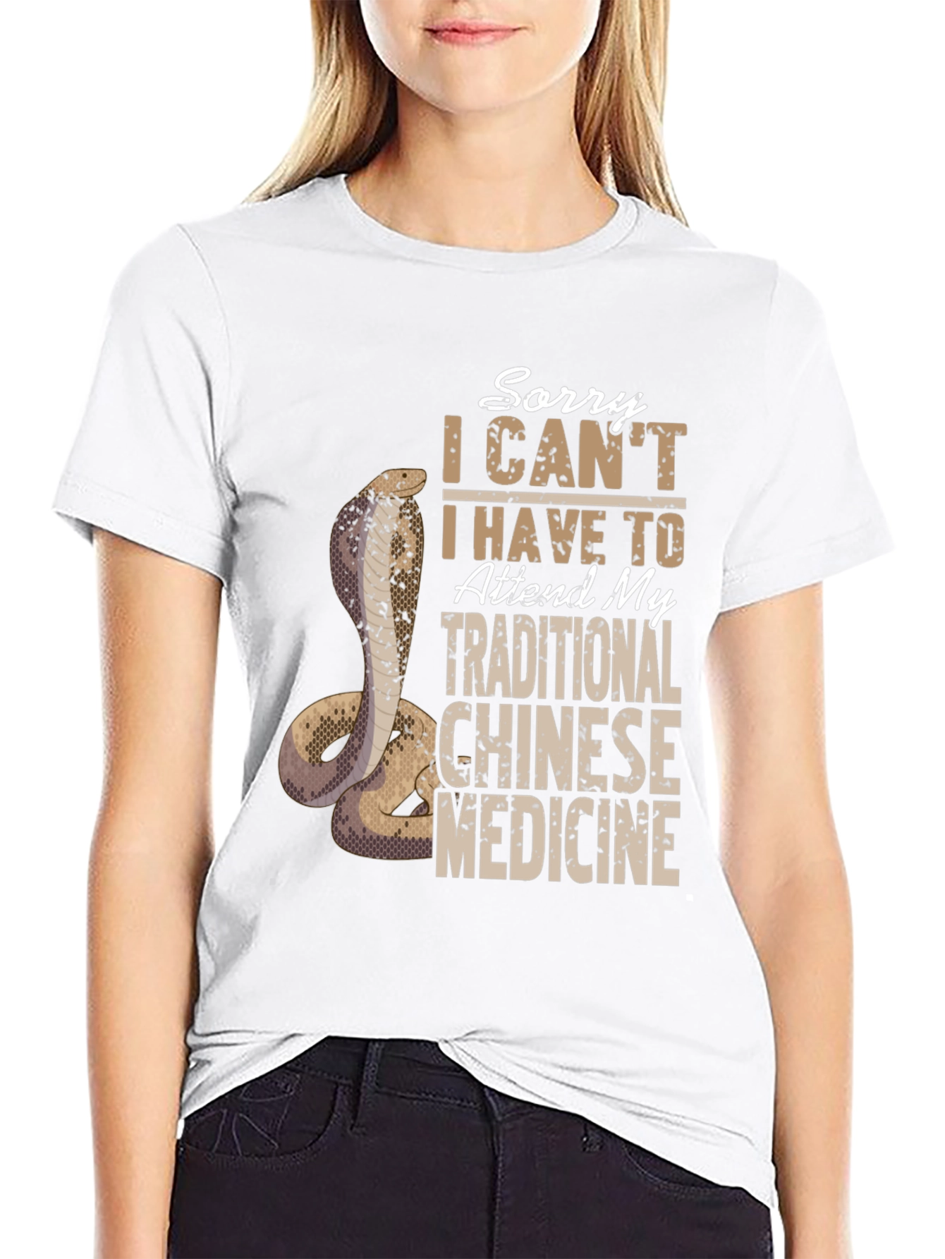 Traditional Chinese Medicine Cobra T-Shirt