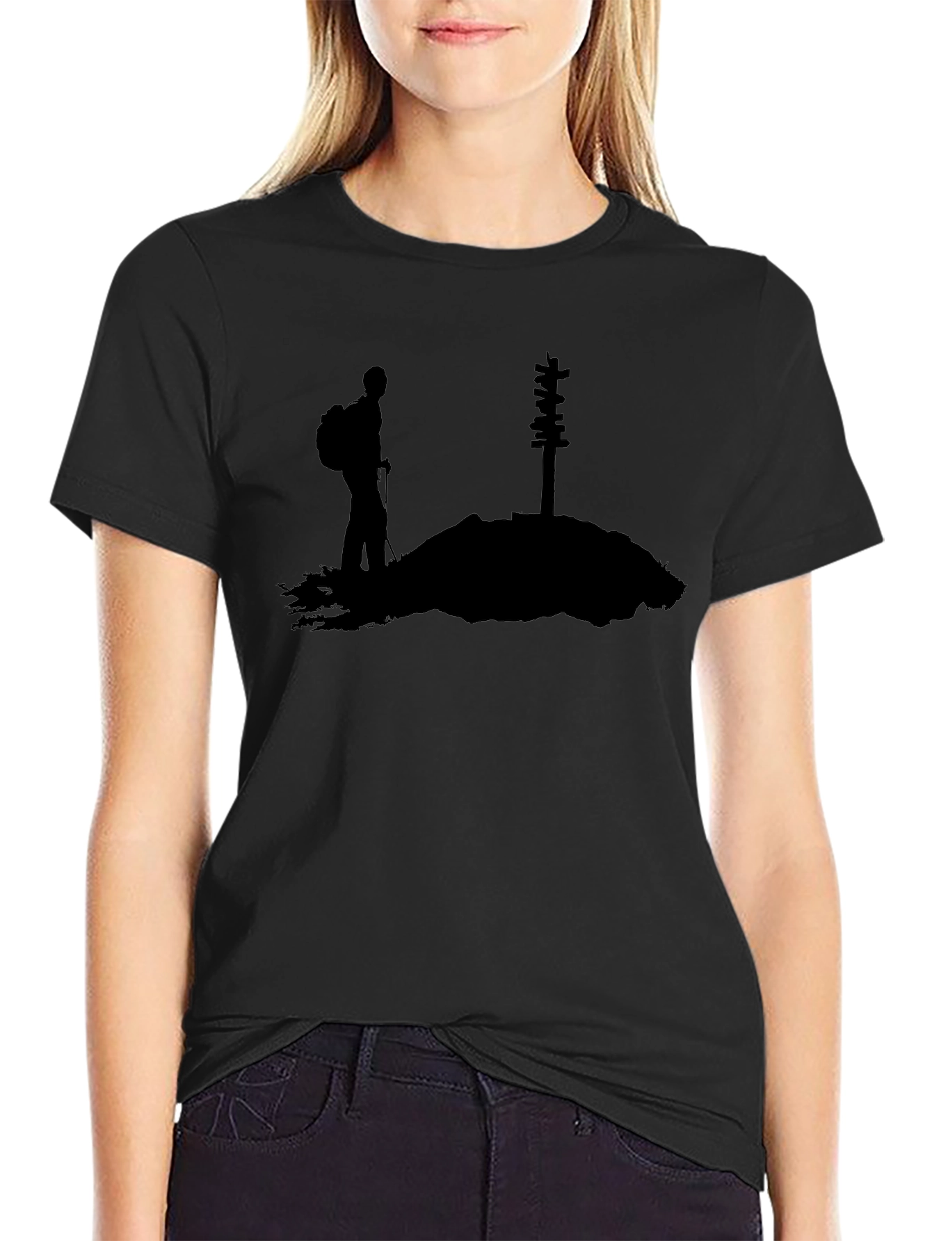 Hiking Silhouette T-Shirt - Adventure Ready Tee