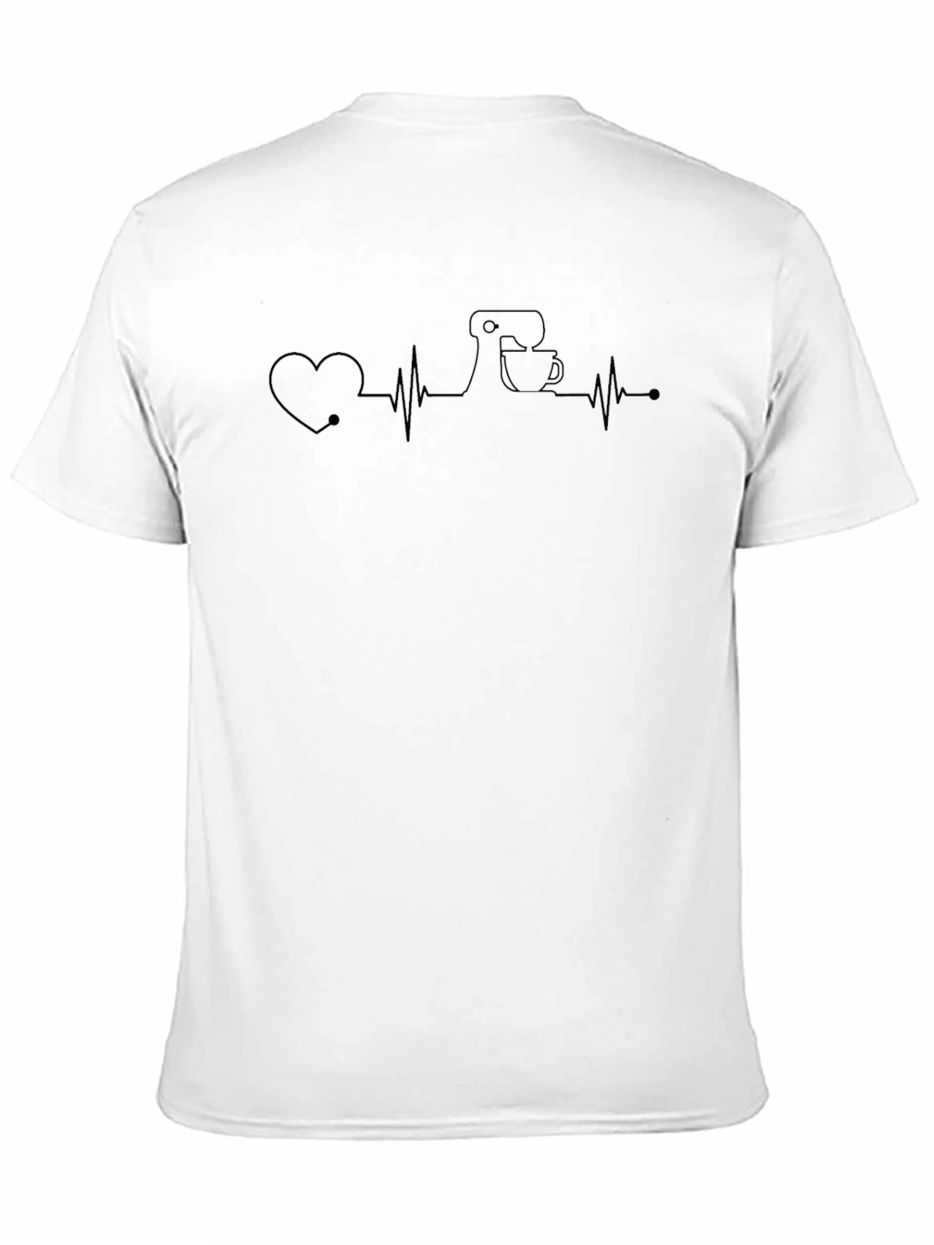 Baker Heartbeat T-Shirt - Culinary Love!