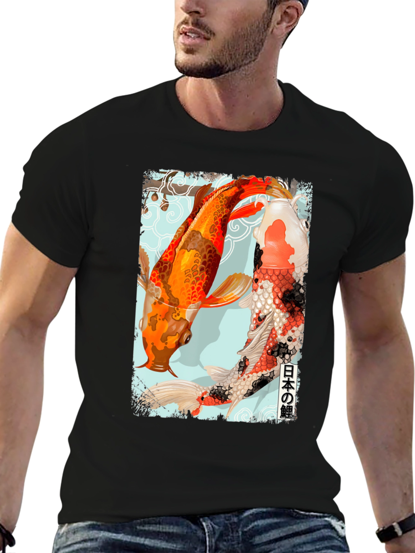Koi Fish Graphic Tee