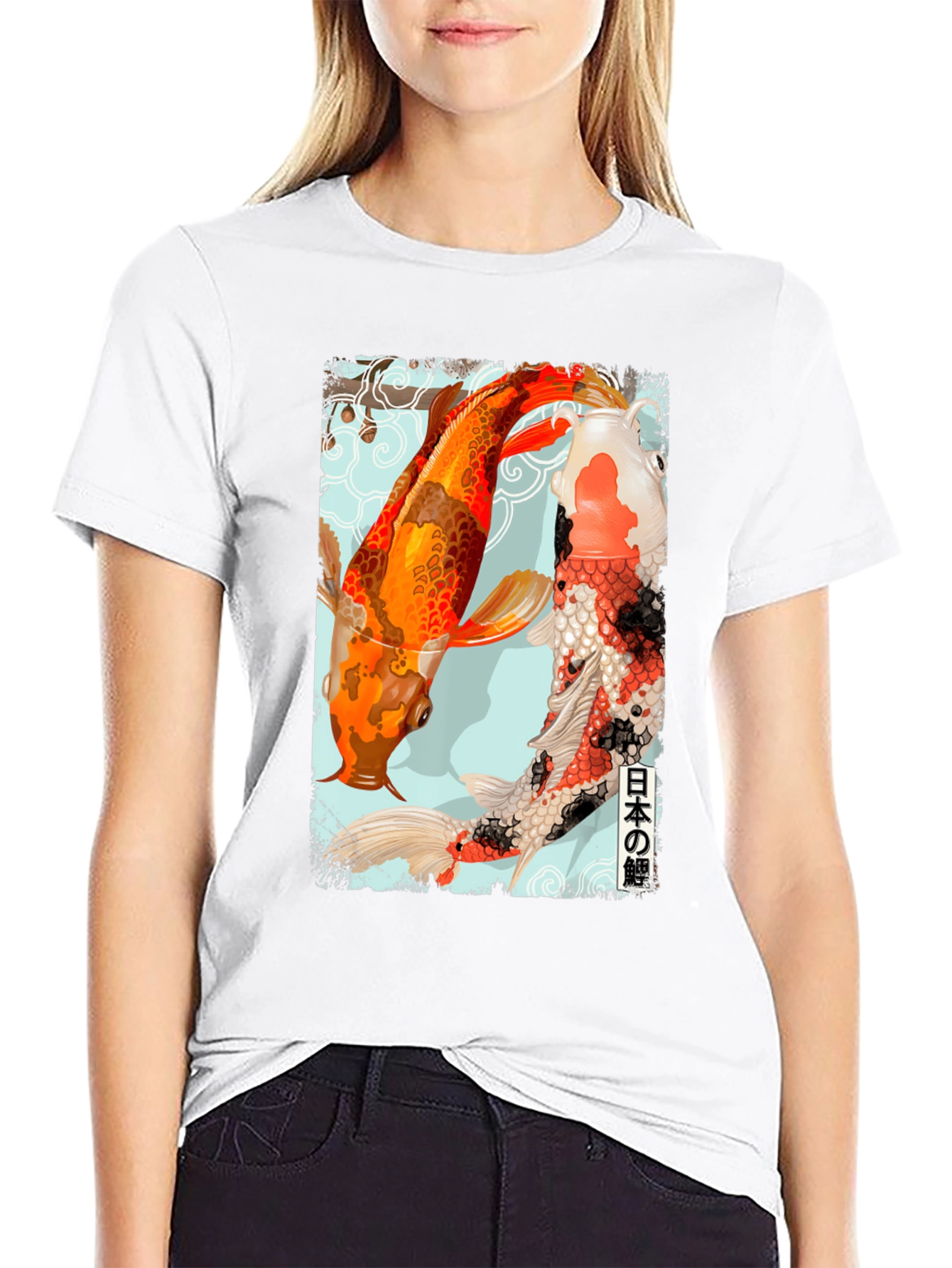 Koi Fish Graphic Tee