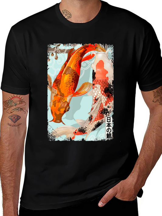 Koi Fish Graphic Tee