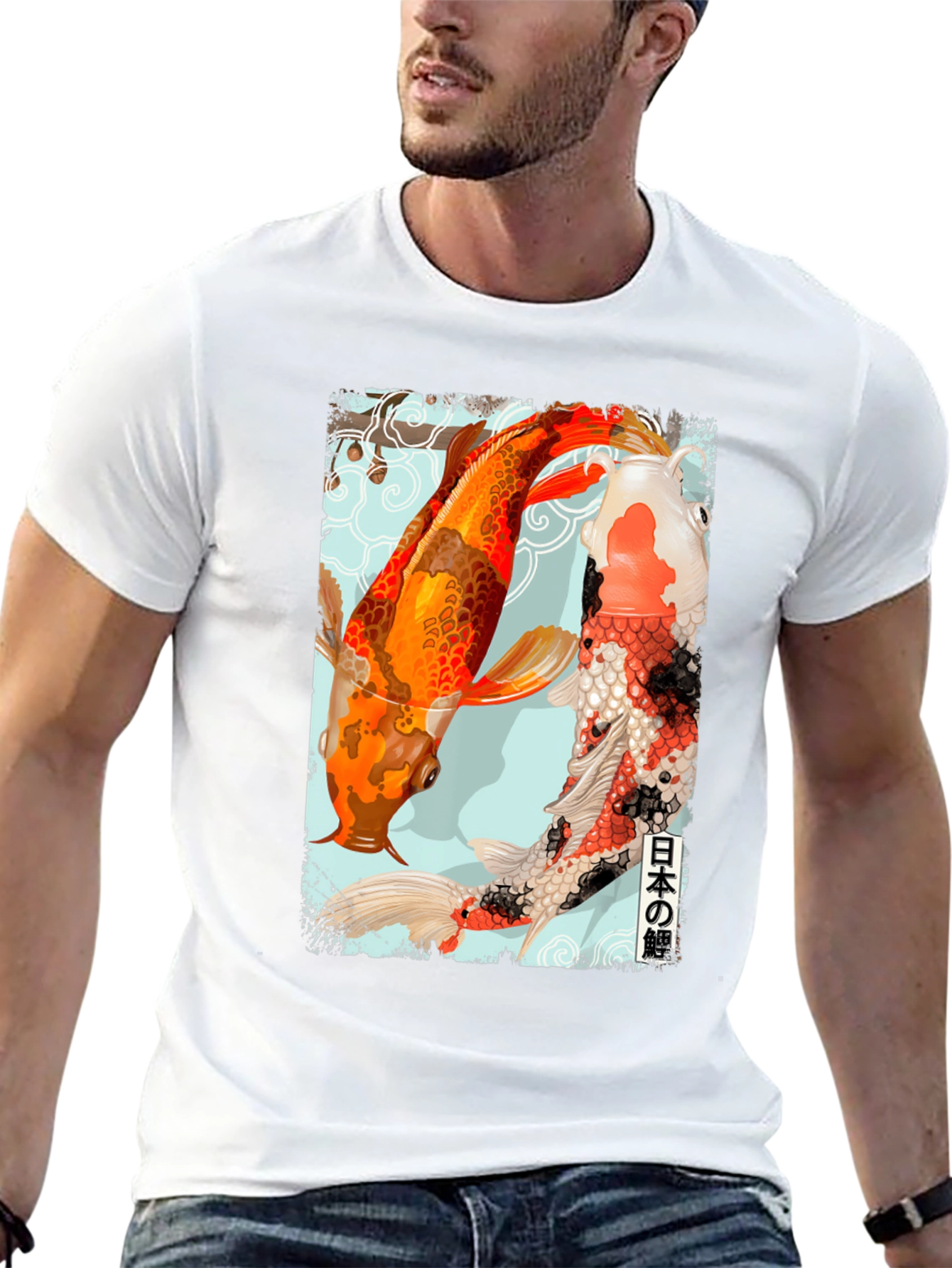 Koi Fish Graphic Tee