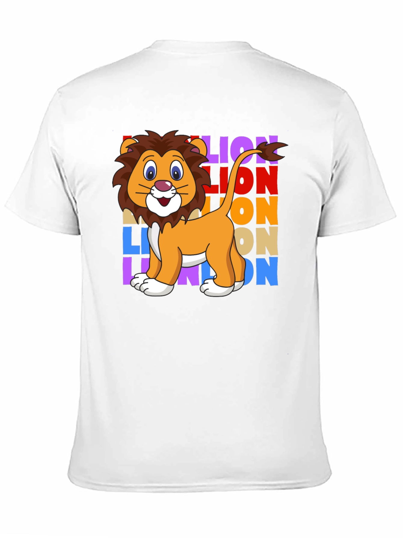 Lion Pop Art Graphic T-Shirt