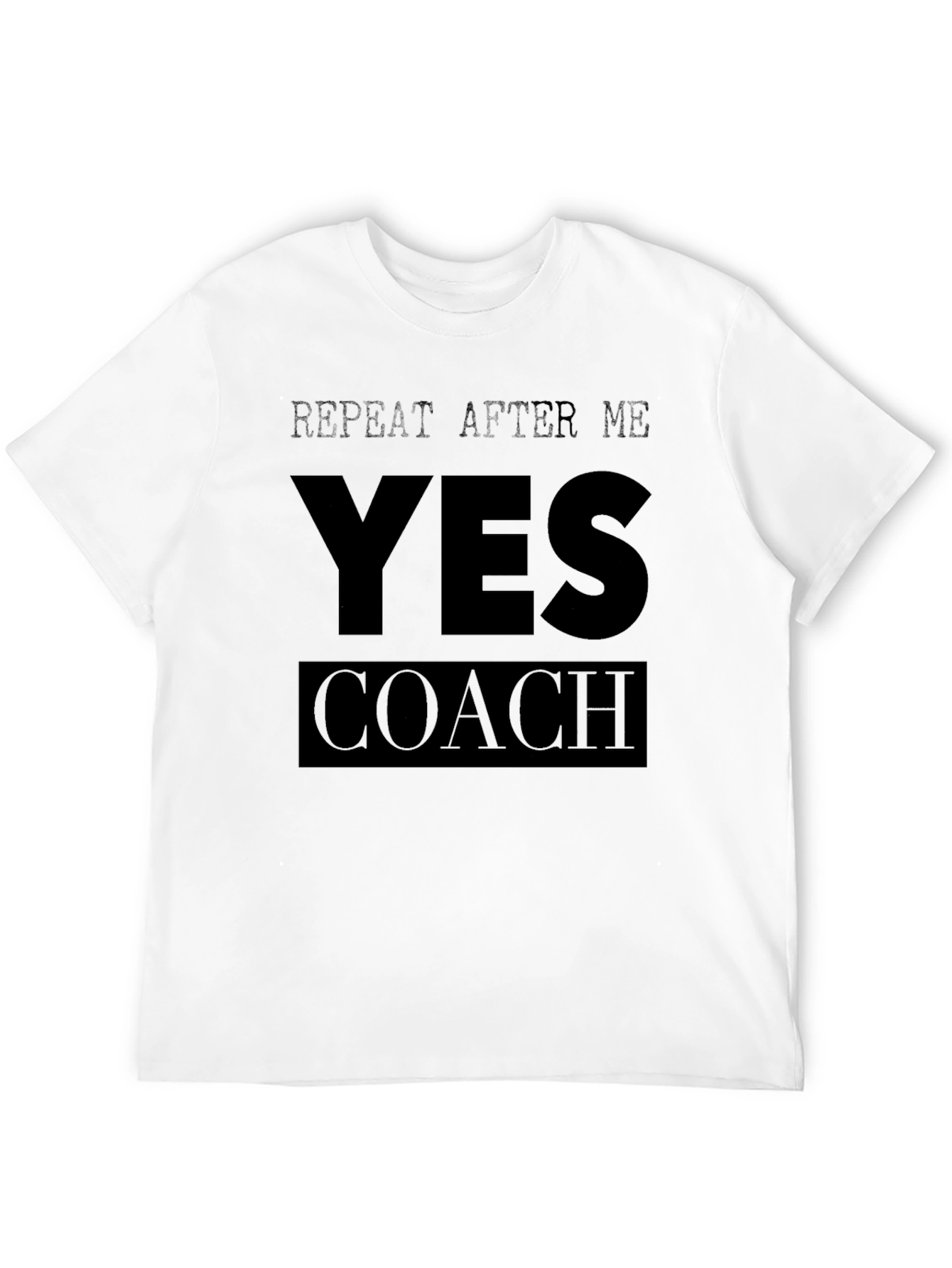 Yes Coach Graphic Tee