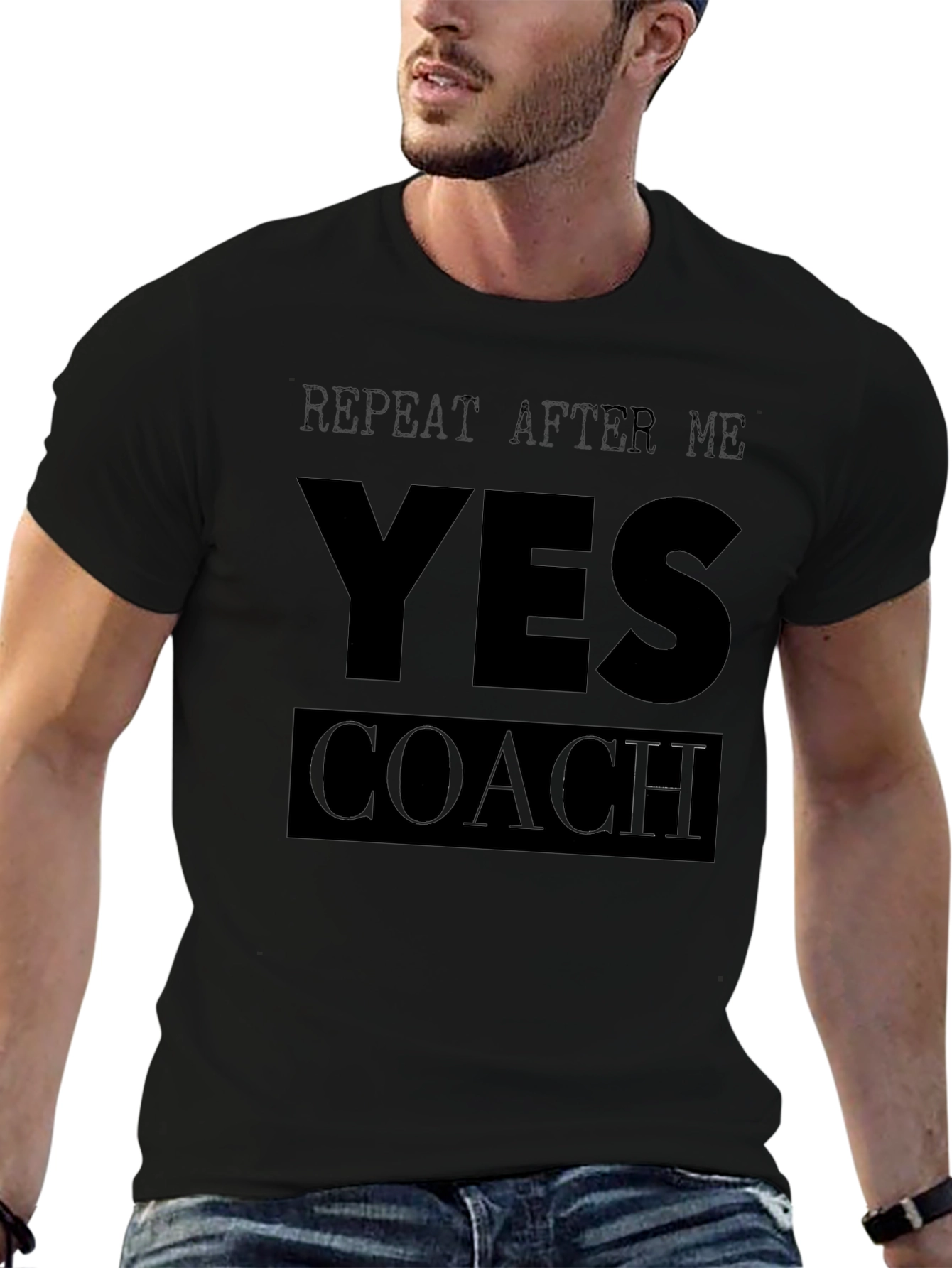 Yes Coach Graphic Tee
