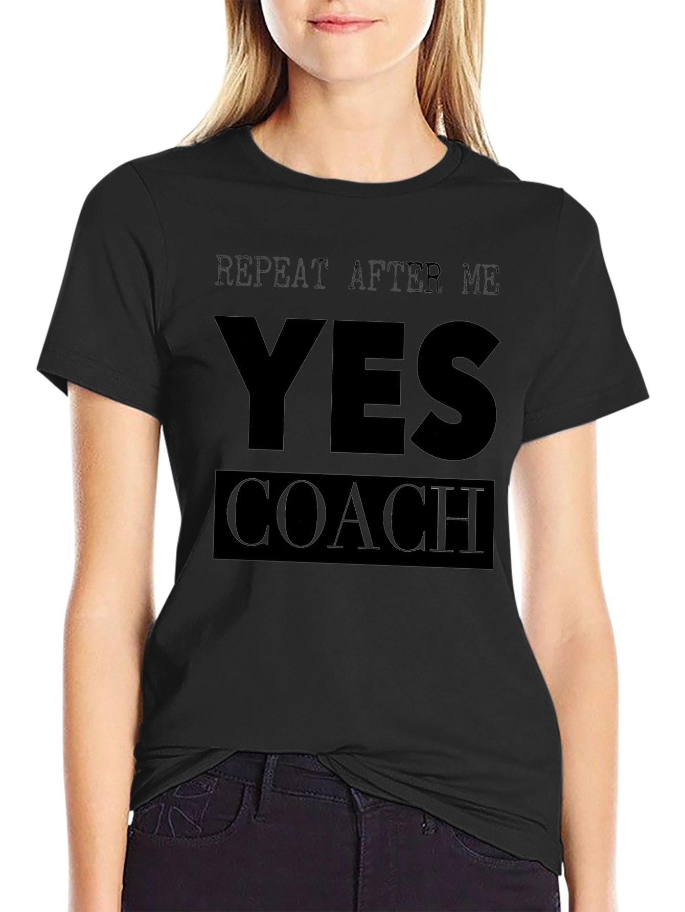 Yes Coach Graphic Tee
