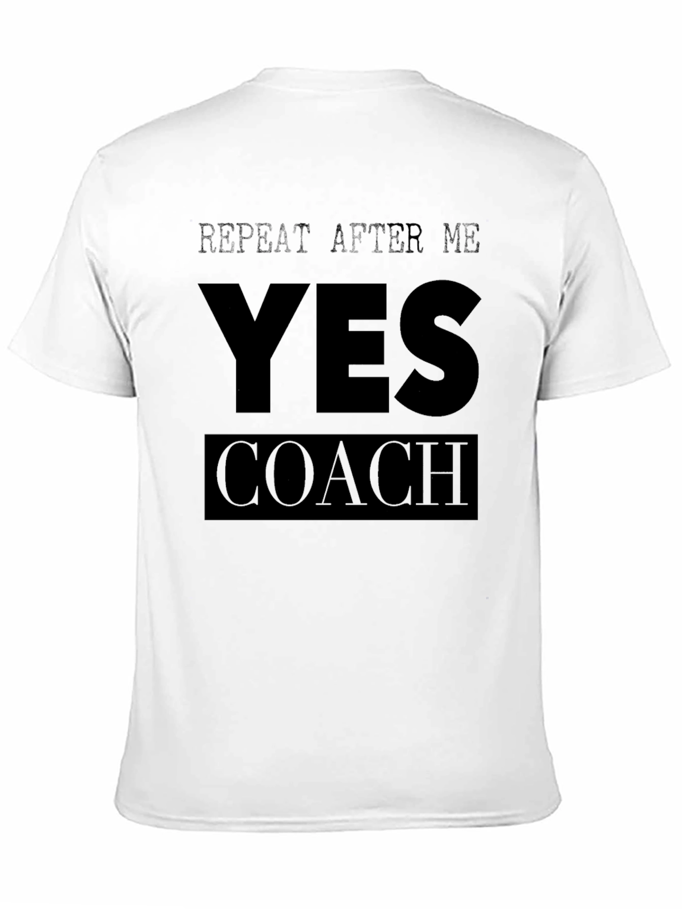 Yes Coach Graphic Tee