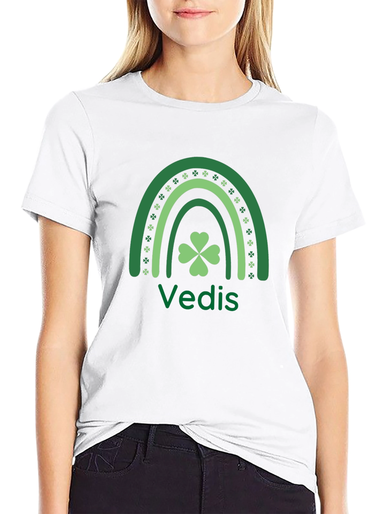 Lucky Rainbow VEDIS St. Patricks Day T-Shirt