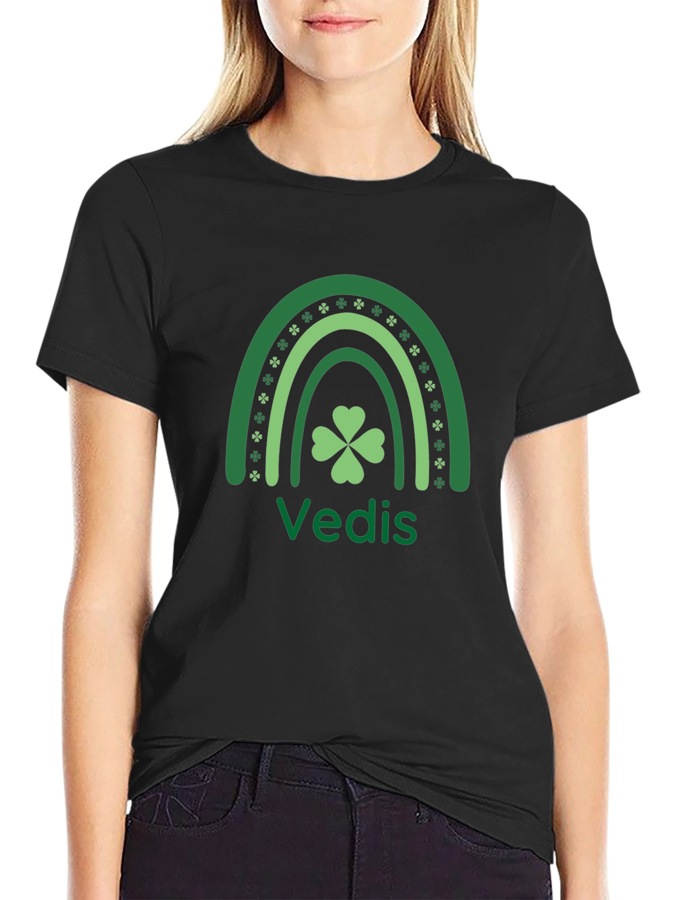 Lucky Rainbow VEDIS St. Patricks Day T-Shirt