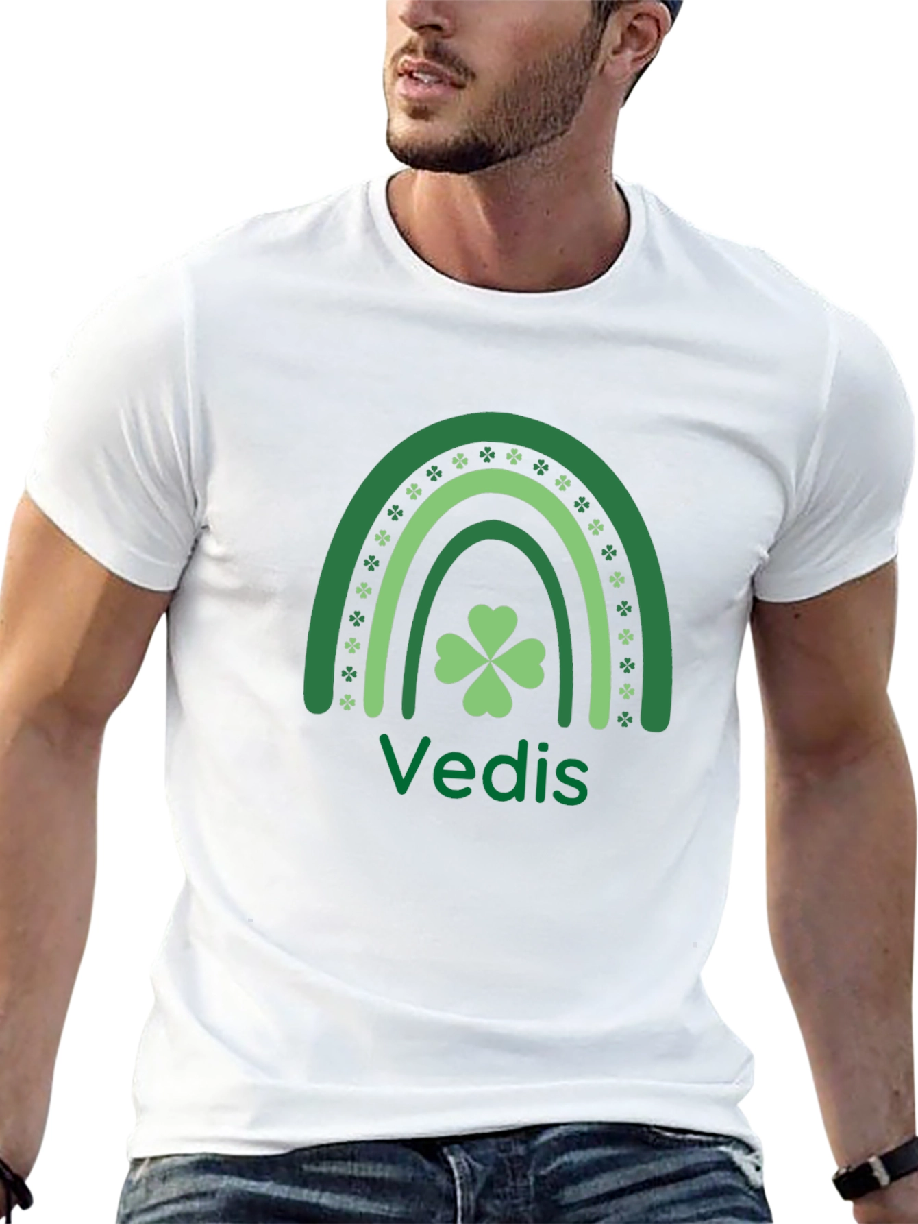 Lucky Rainbow VEDIS St. Patricks Day T-Shirt