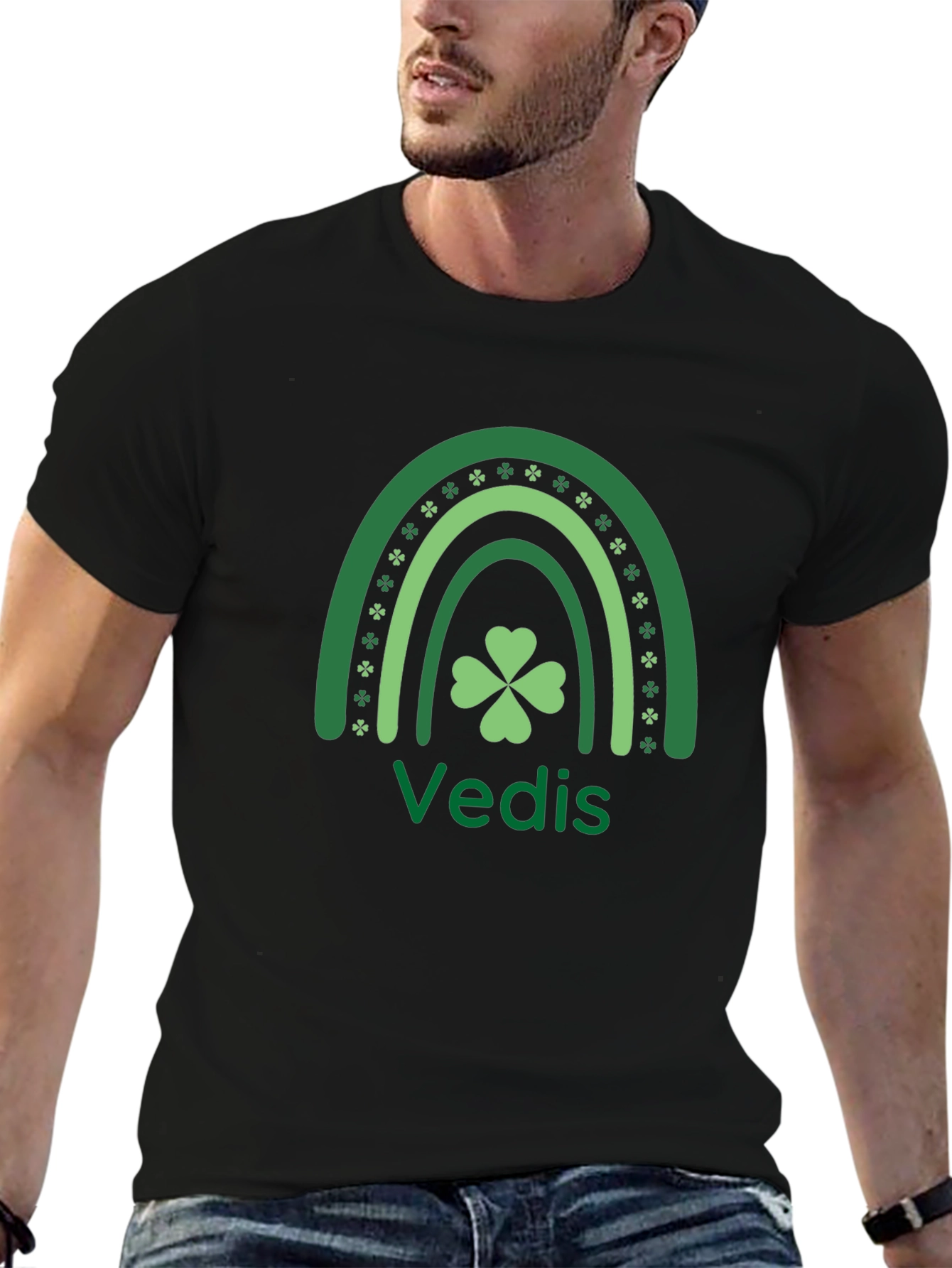 Lucky Rainbow VEDIS St. Patricks Day T-Shirt