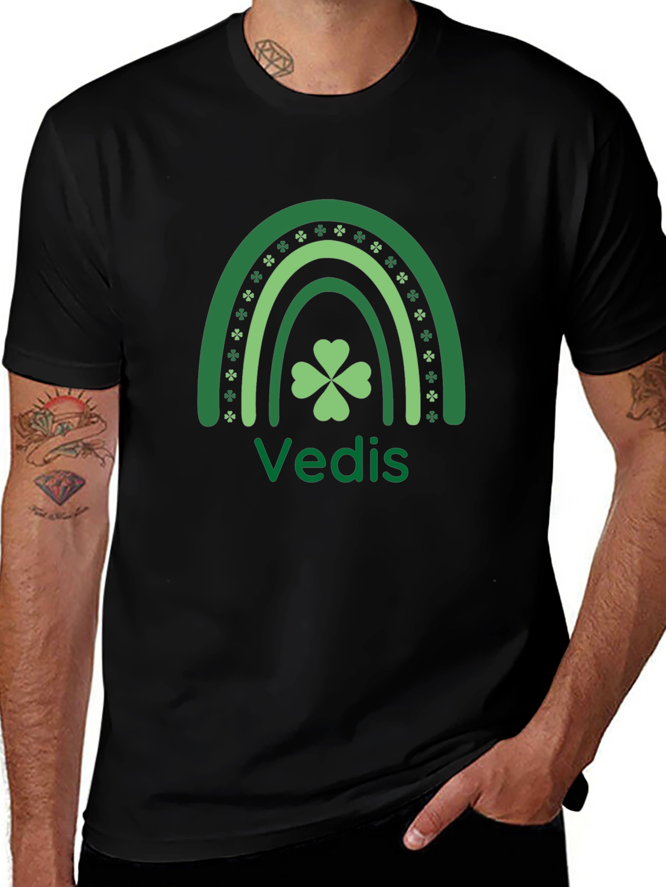 Lucky Rainbow VEDIS St. Patricks Day T-Shirt