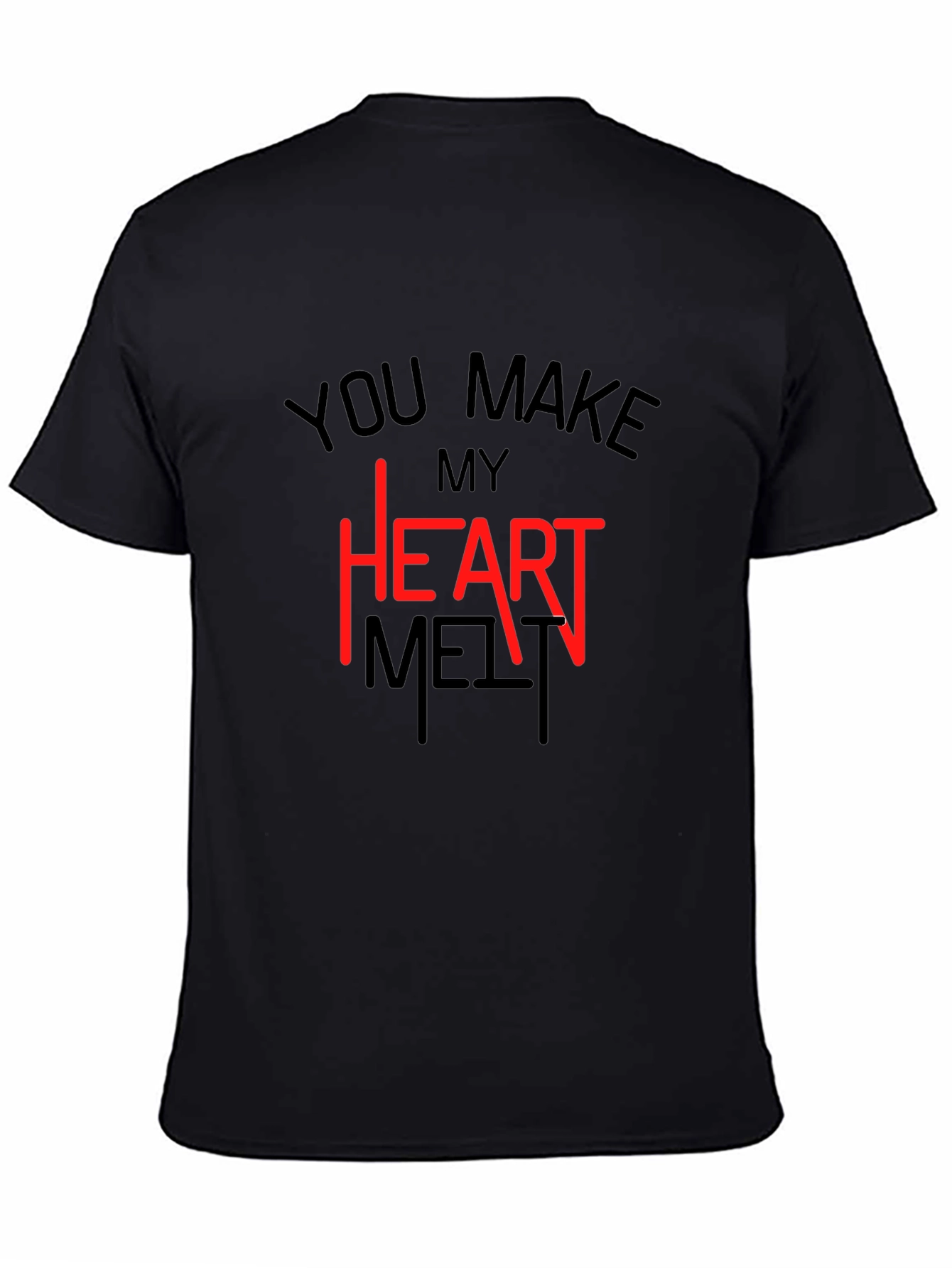 Heart Melt T-Shirt - Valentines Day Tee