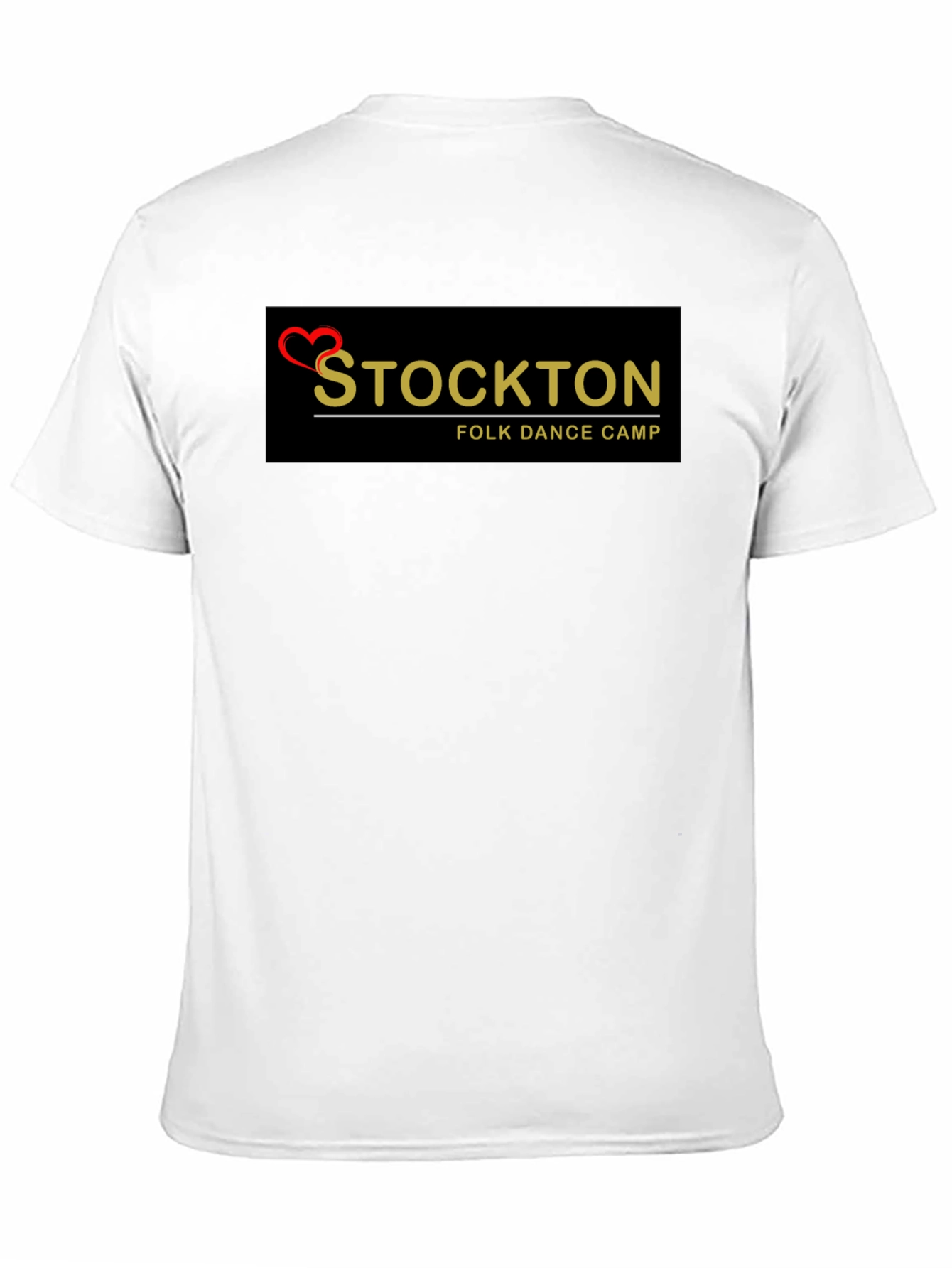 Stockton Folk Dance Camp Black T-Shirt