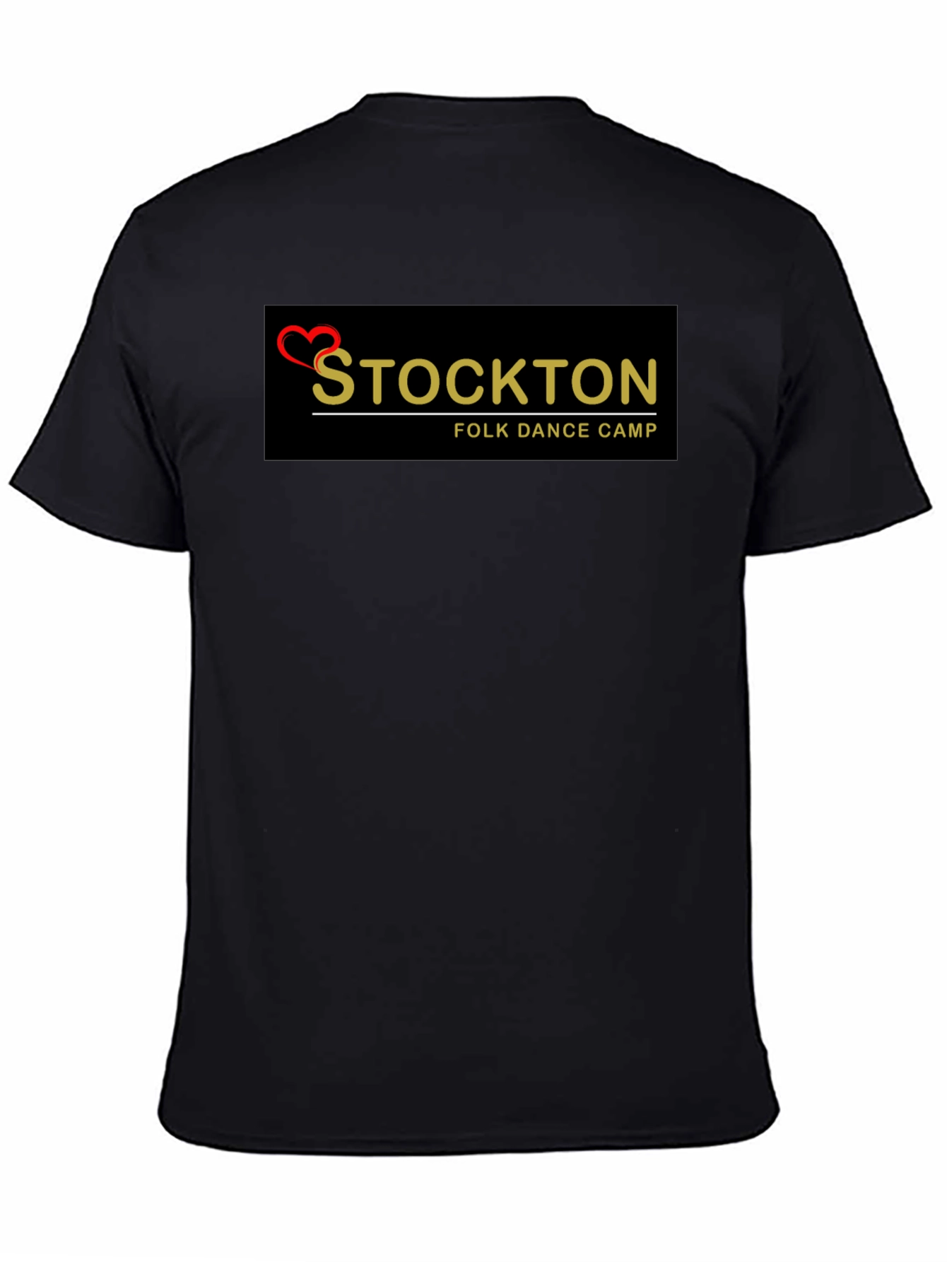 Stockton Folk Dance Camp Black T-Shirt