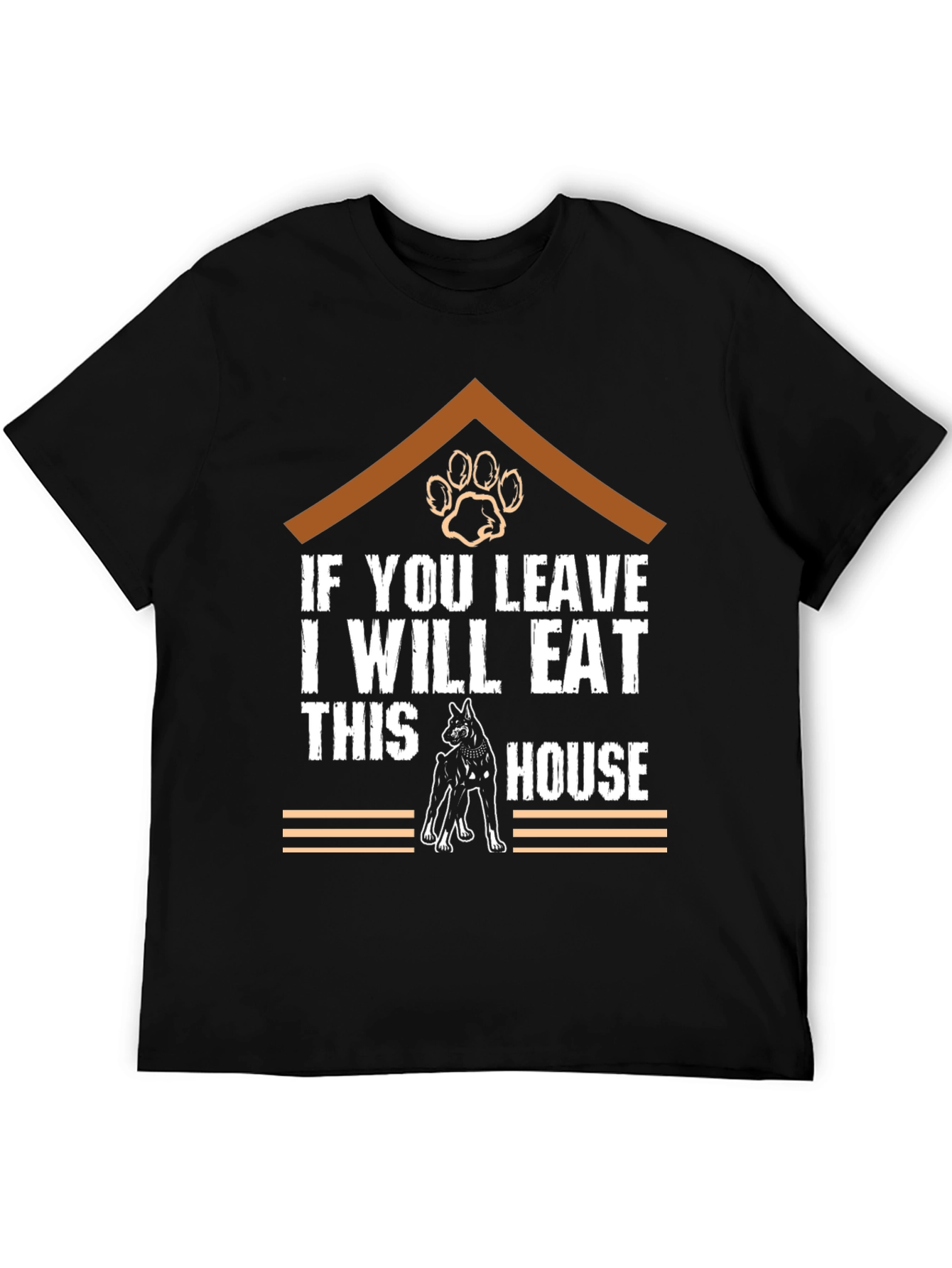 Funny Dog T-Shirt - Eat This House