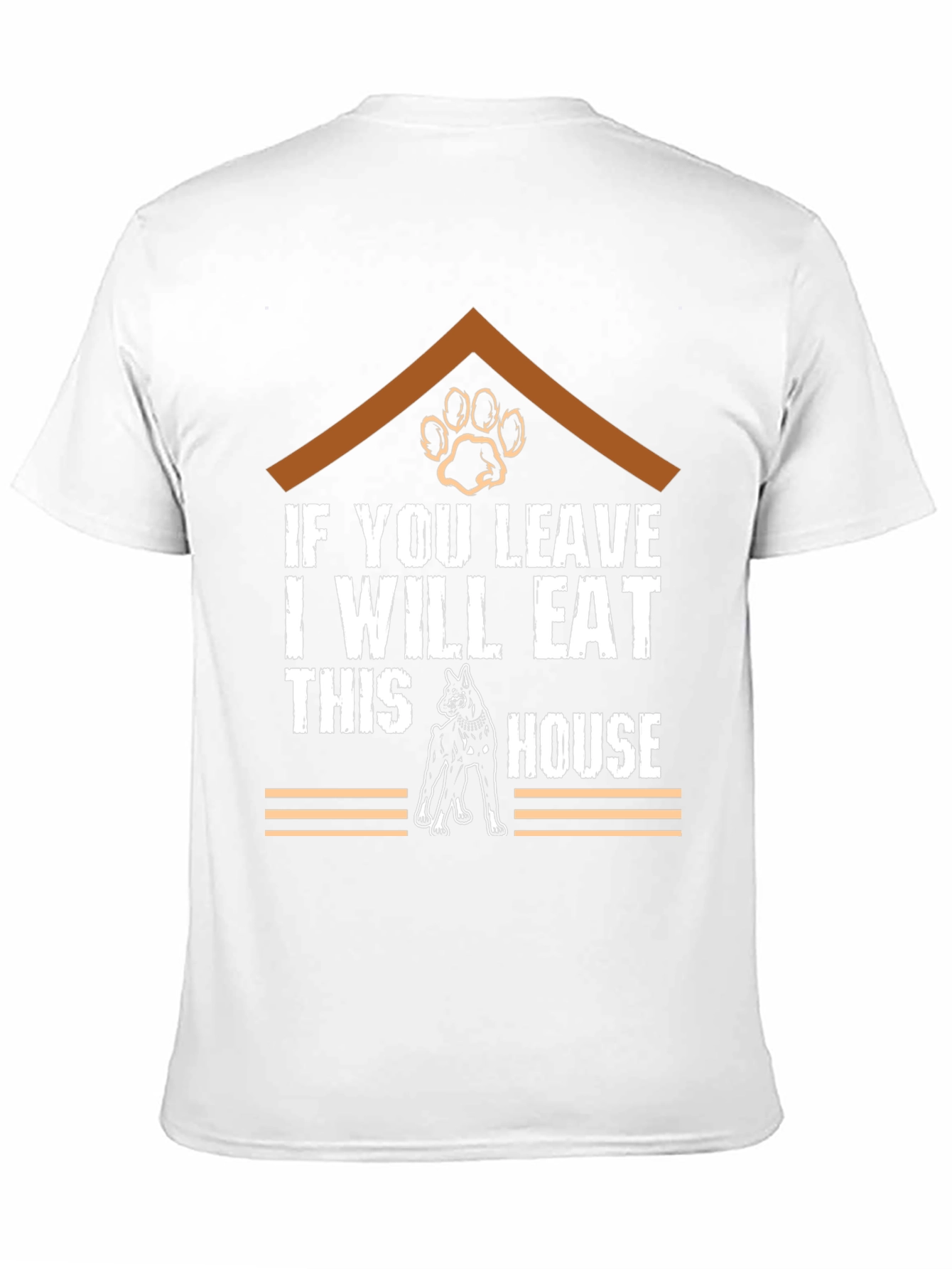 Funny Dog T-Shirt - Eat This House