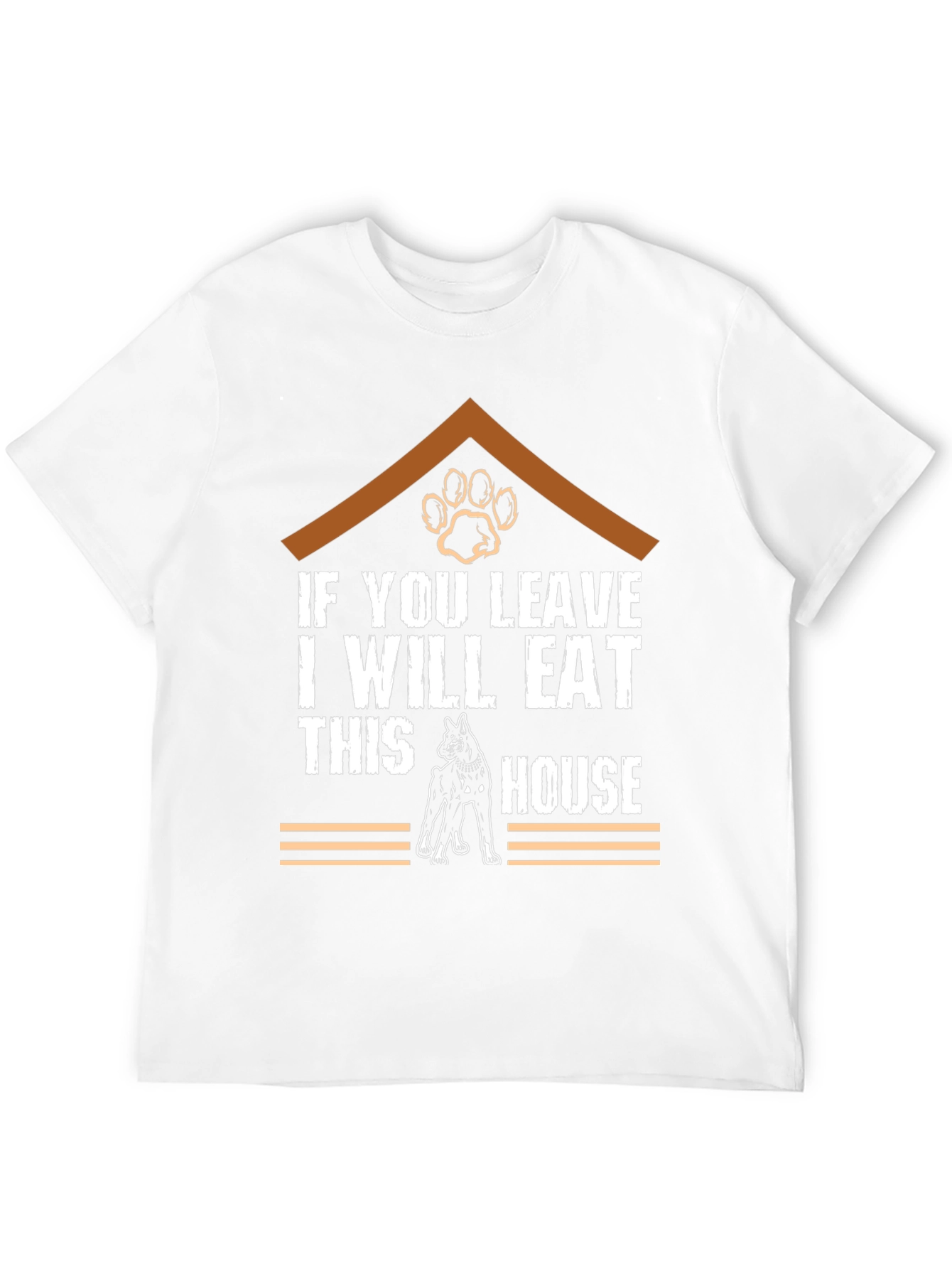 Funny Dog T-Shirt - Eat This House
