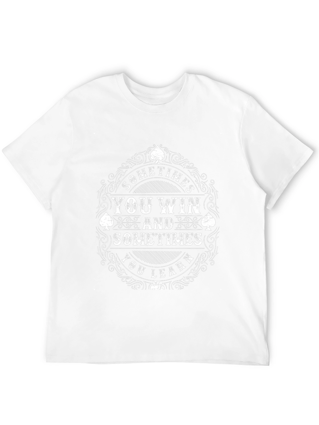 Sometimes You Win Tee - Black Casual Shirt