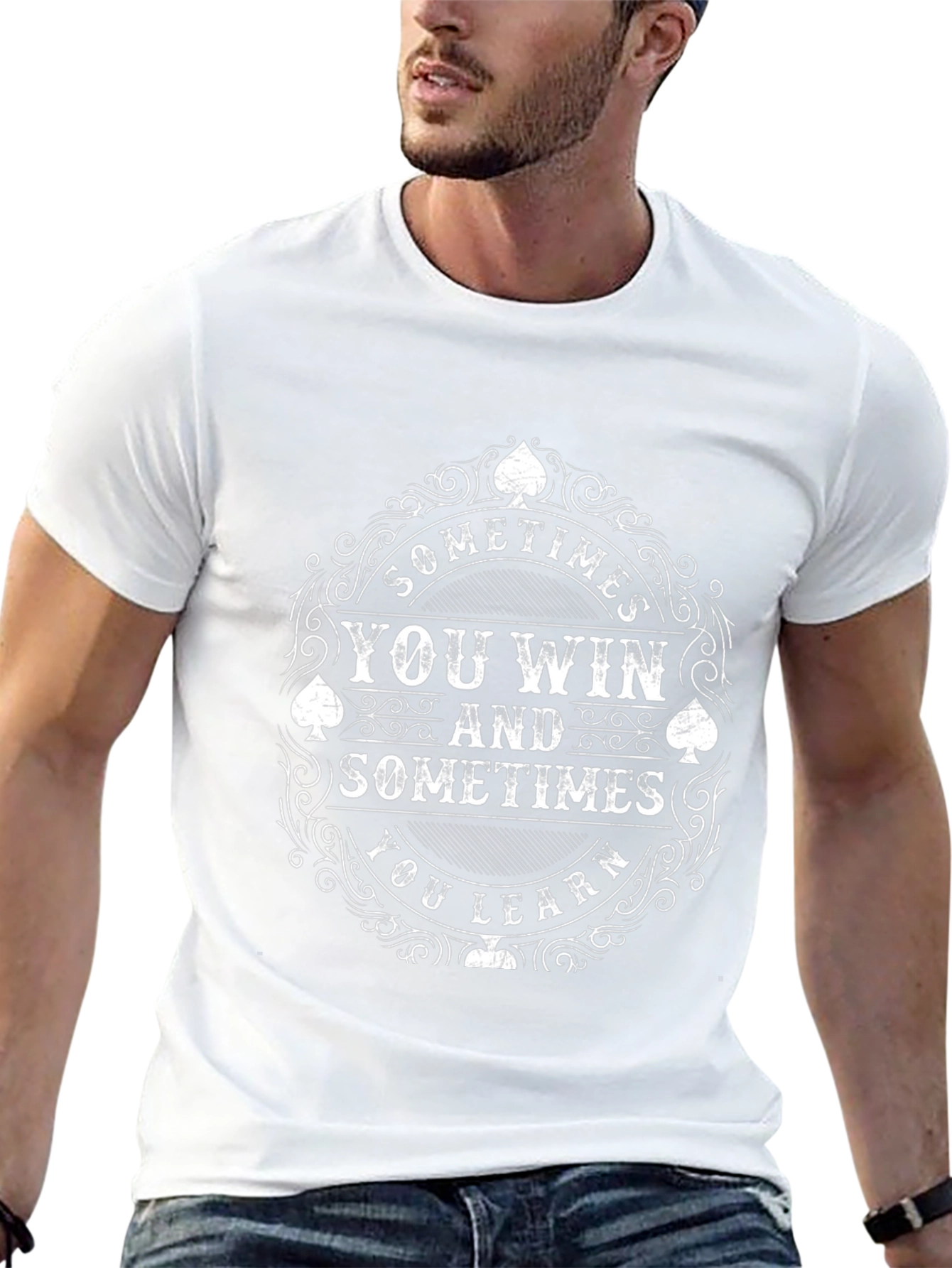 Sometimes You Win Tee - Black Casual Shirt