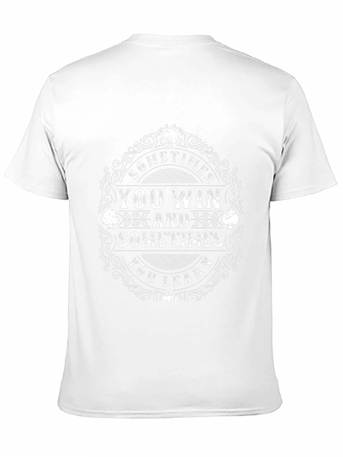 Sometimes You Win Tee - Black Casual Shirt