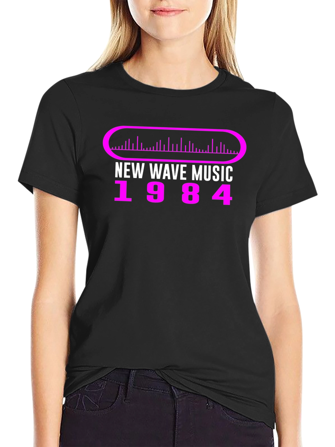 New Wave Music 1984 Graphic Tee