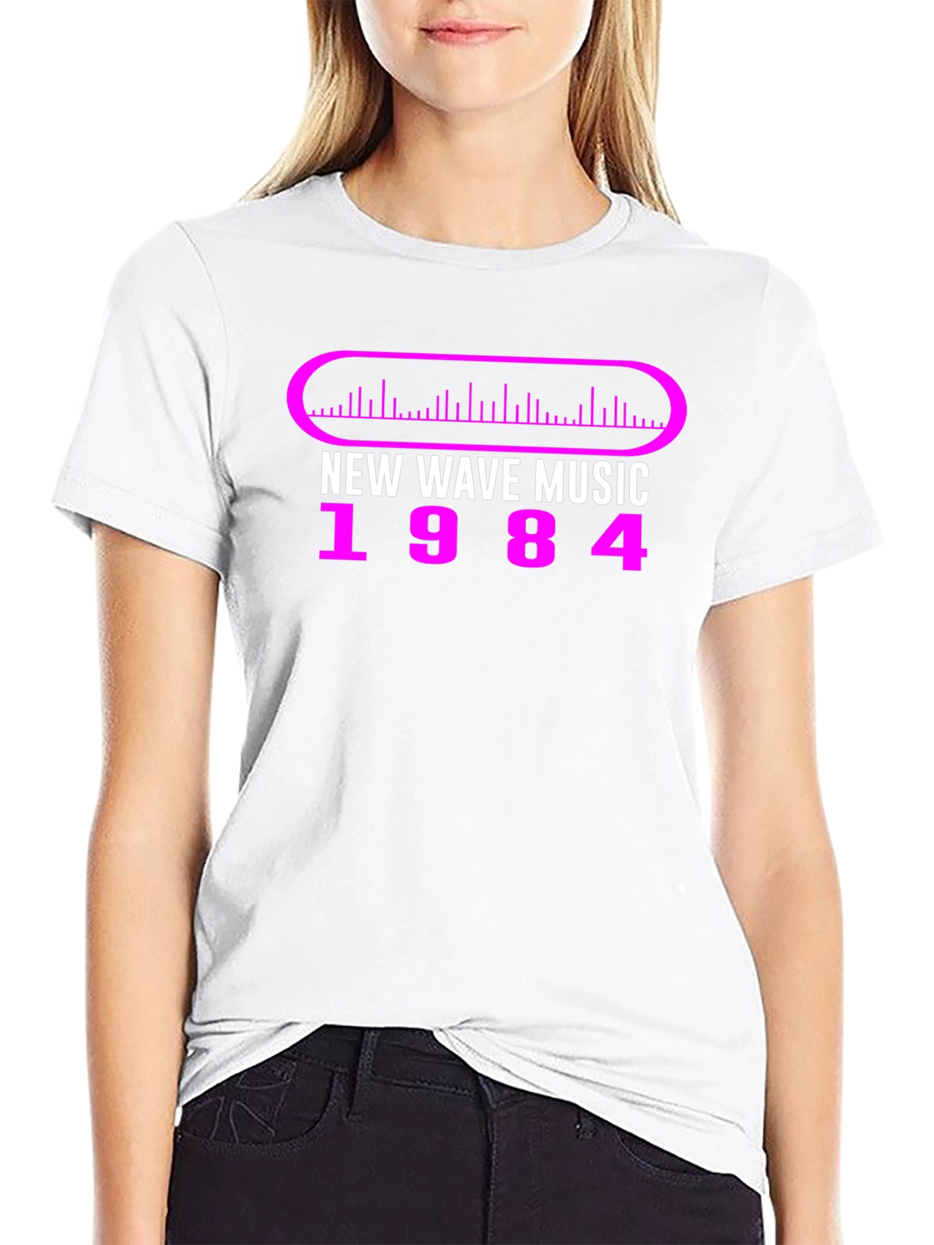 New Wave Music 1984 Graphic Tee