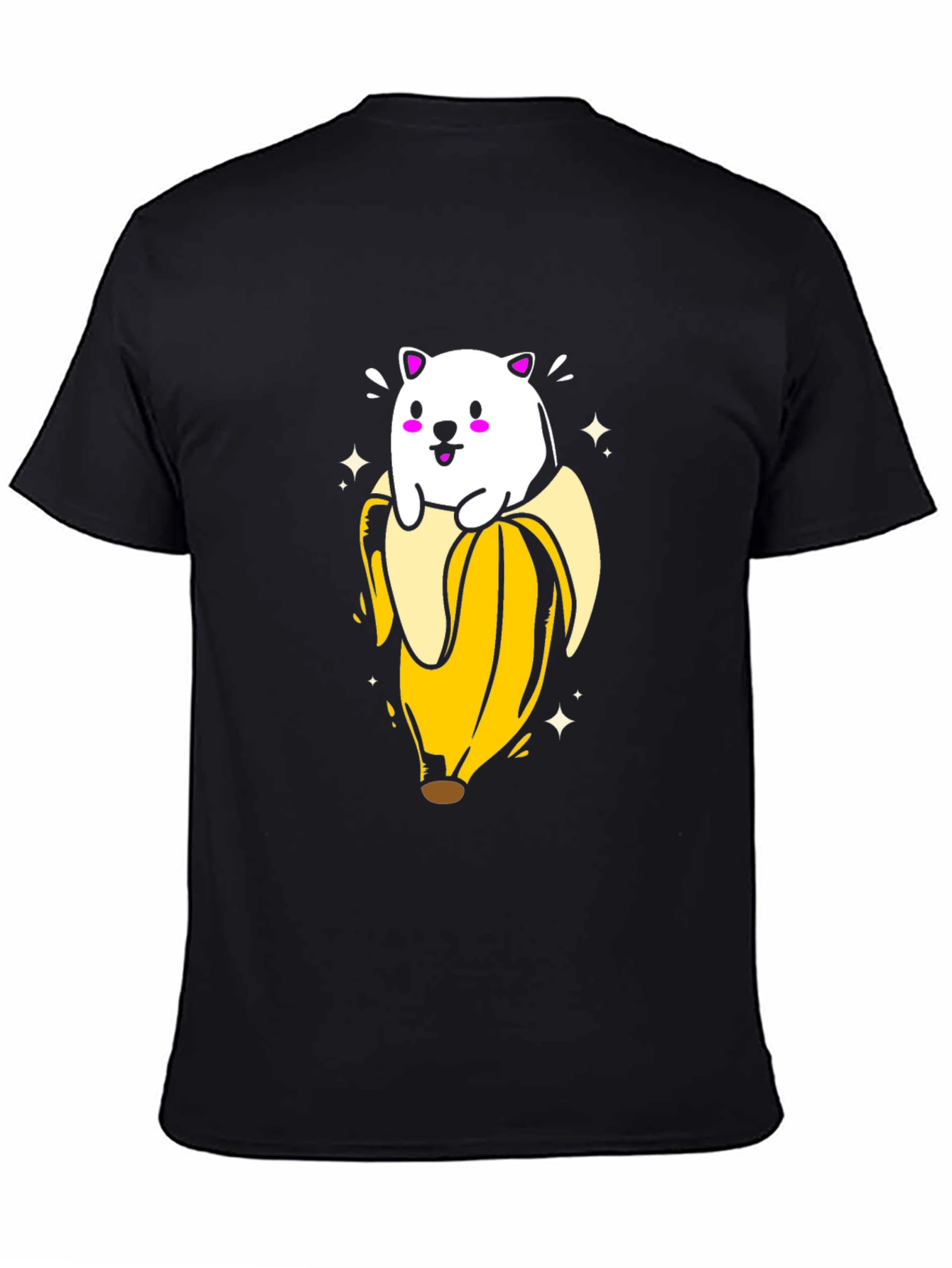 Bear in Banana T-Shirt - Cute Graphic Tee