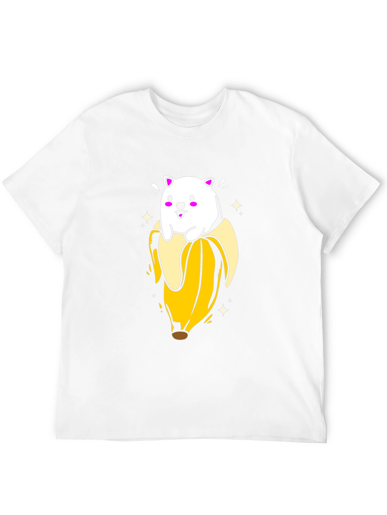 Bear in Banana T-Shirt - Cute Graphic Tee