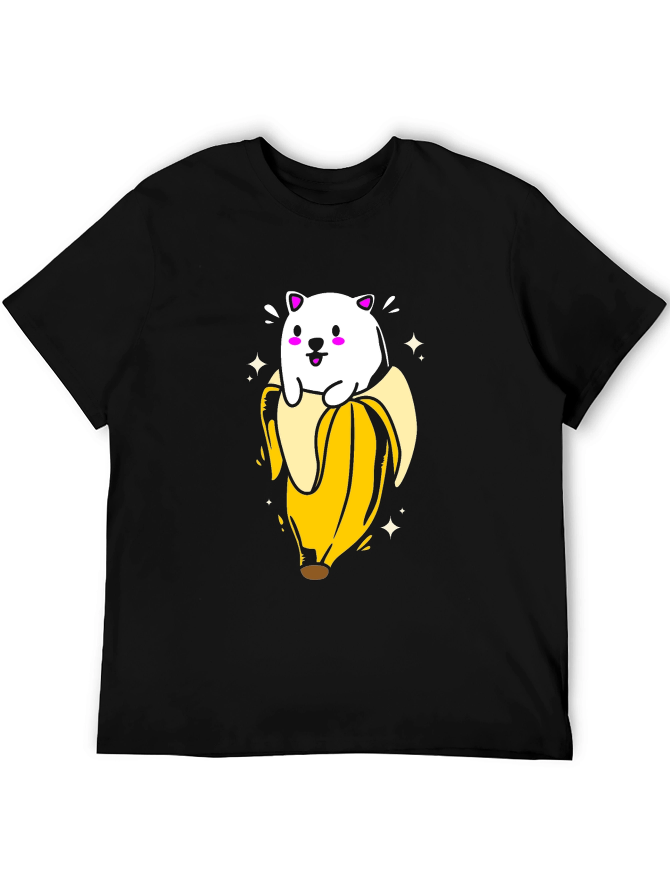 Bear in Banana T-Shirt - Cute Graphic Tee