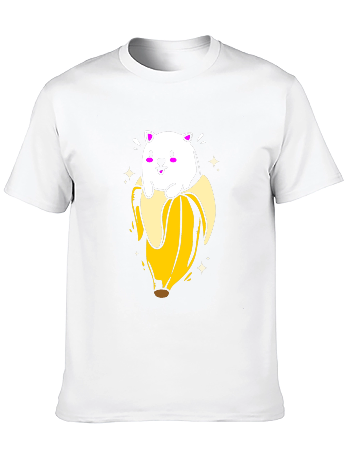 Bear in Banana T-Shirt - Cute Graphic Tee